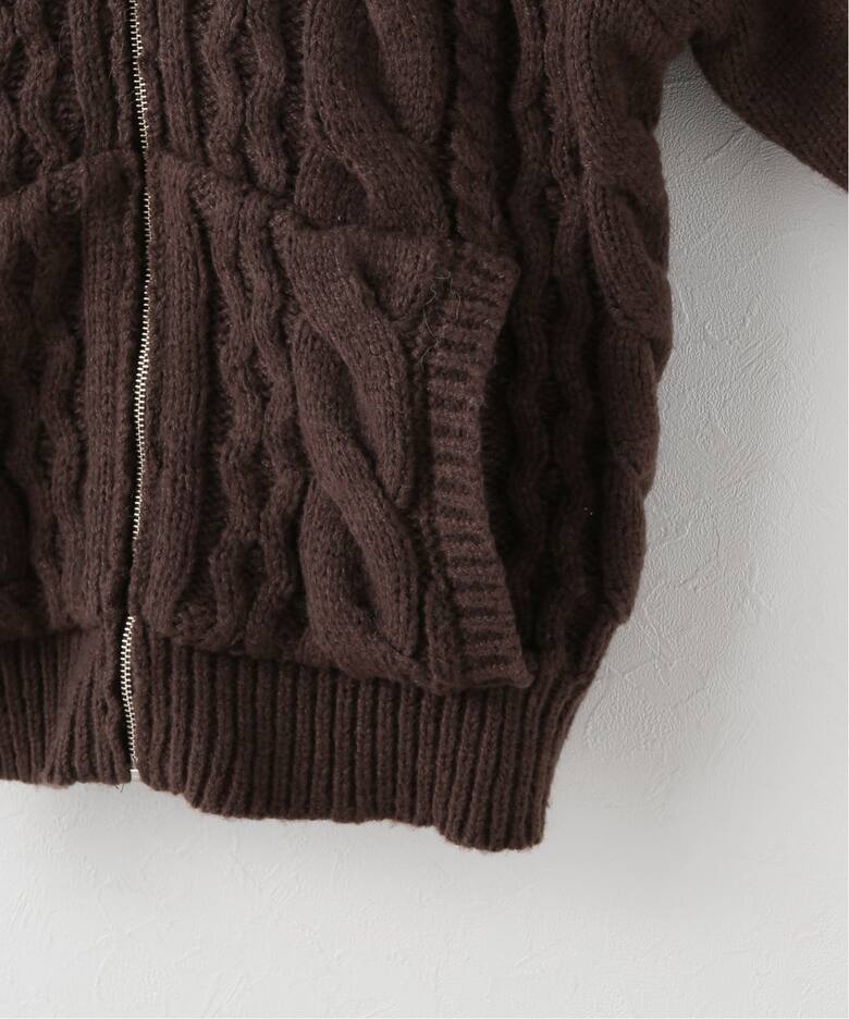 AFB / エーエフビー FUR ALAN KNIT HOODIE（ニット／セーター）｜PULP 