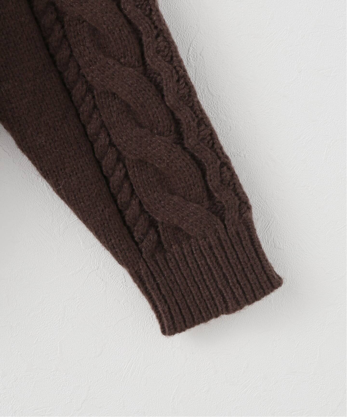 AFB / エーエフビー FUR ALAN KNIT HOODIE（ニット／セーター）｜PULP