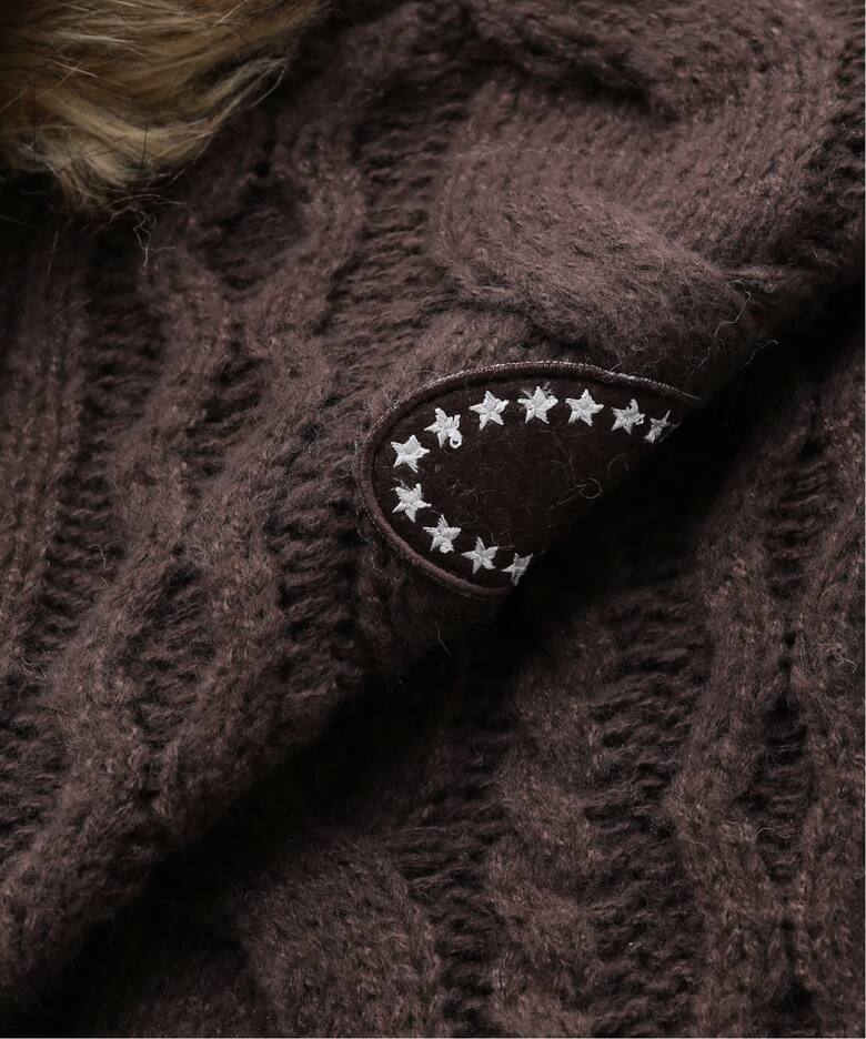 AFB / エーエフビー FUR ALAN KNIT HOODIE（ニット／セーター）｜PULP 