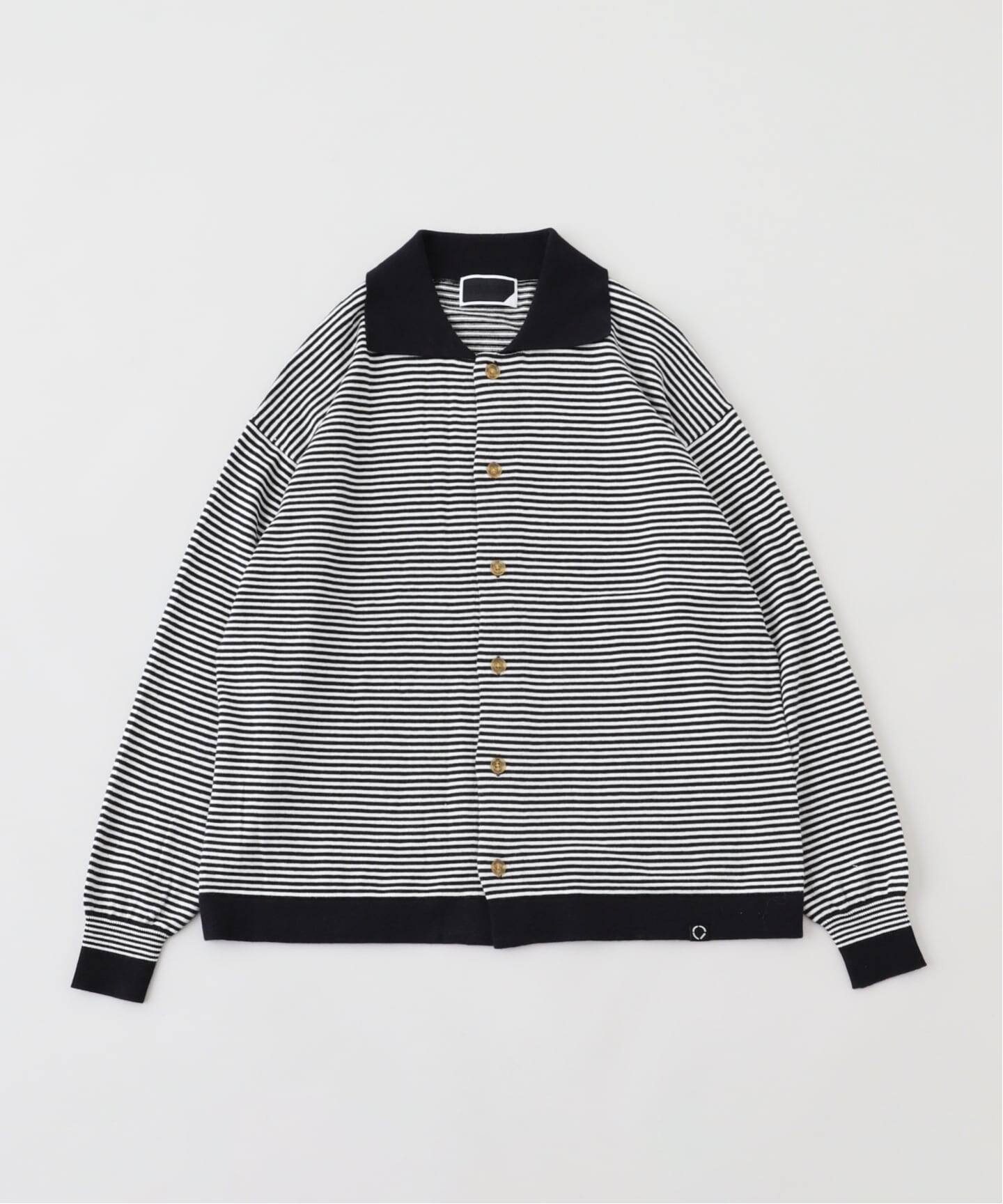 PHINGERIN / フィンガリン STRIPE KNIT SHIRT（ニット／セーター