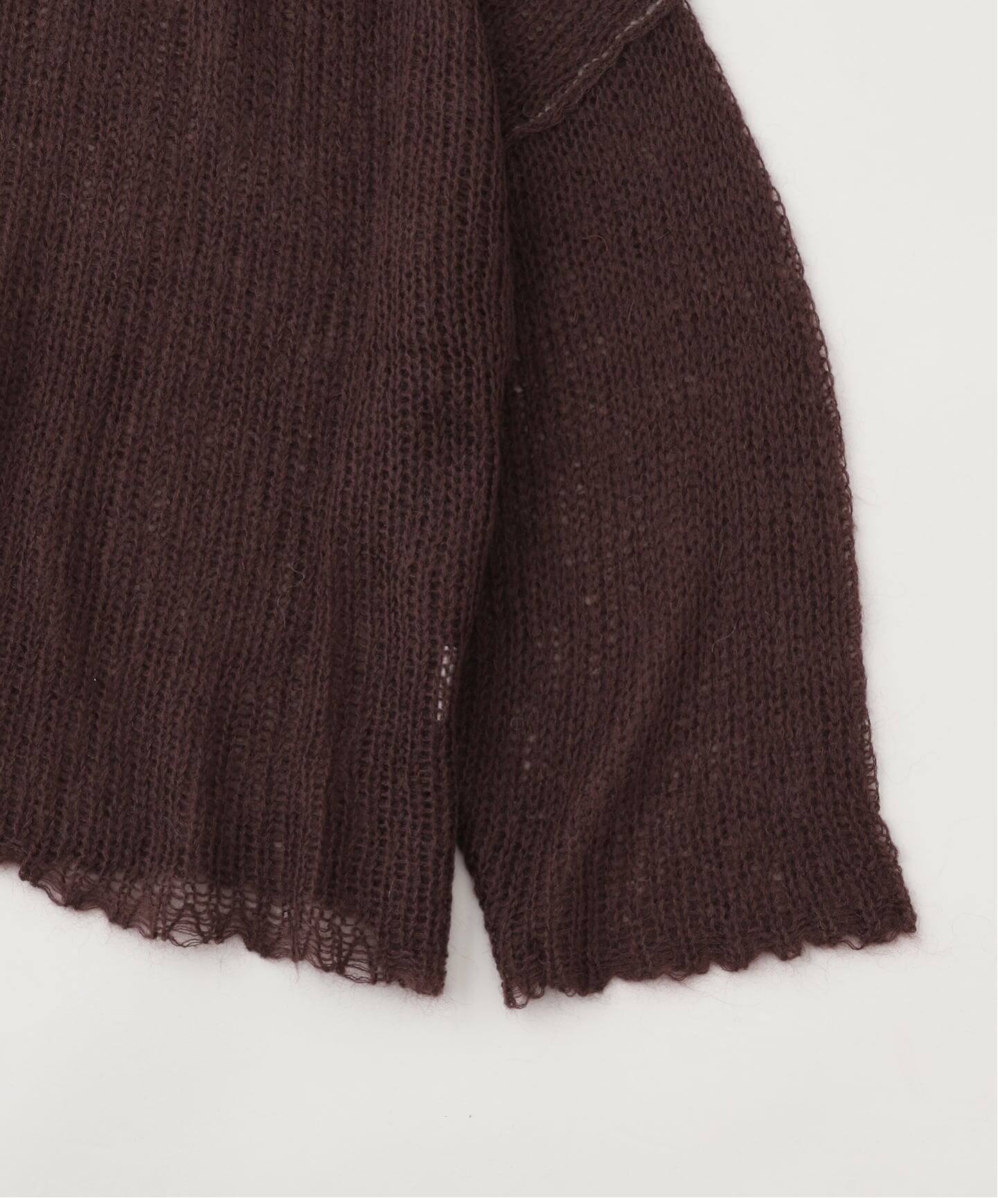 SandWaterr / サンドウォーター RESEARCHED BOAT NECK SWEATER（ニット