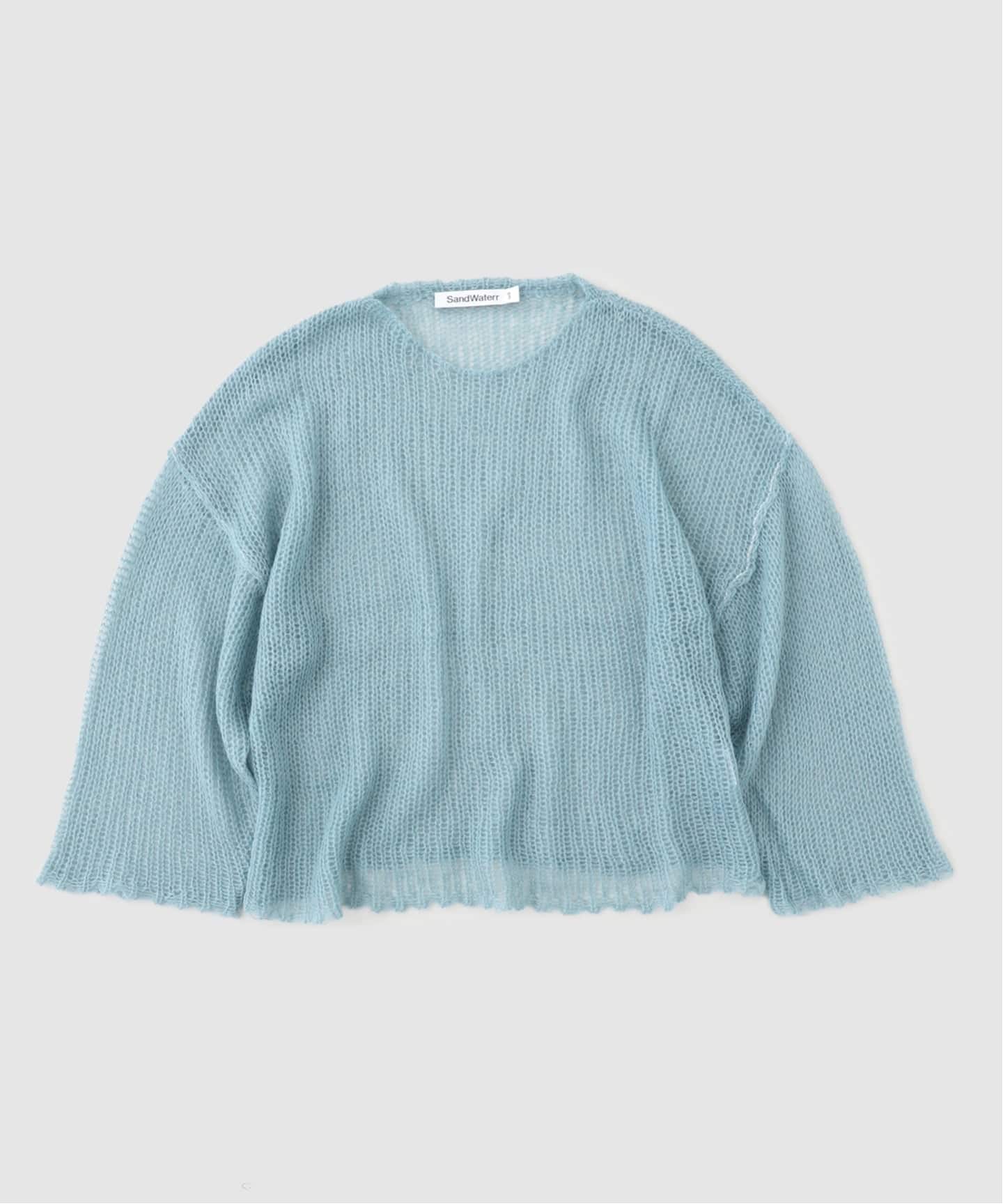 SandWaterr / サンドウォーター RESEARCHED BOAT NECK SWEATER