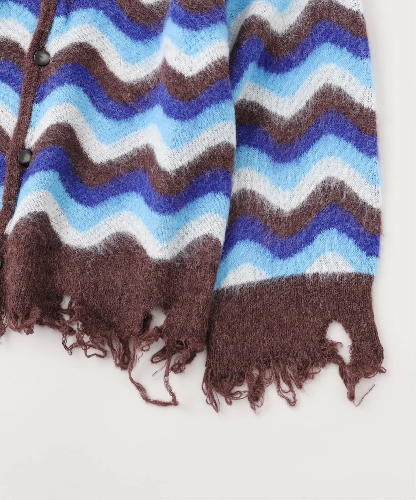 LAMROF / ラムロフ WAVE MOHAIR CARDIGAN（カーディガン）｜BAYCREW'S