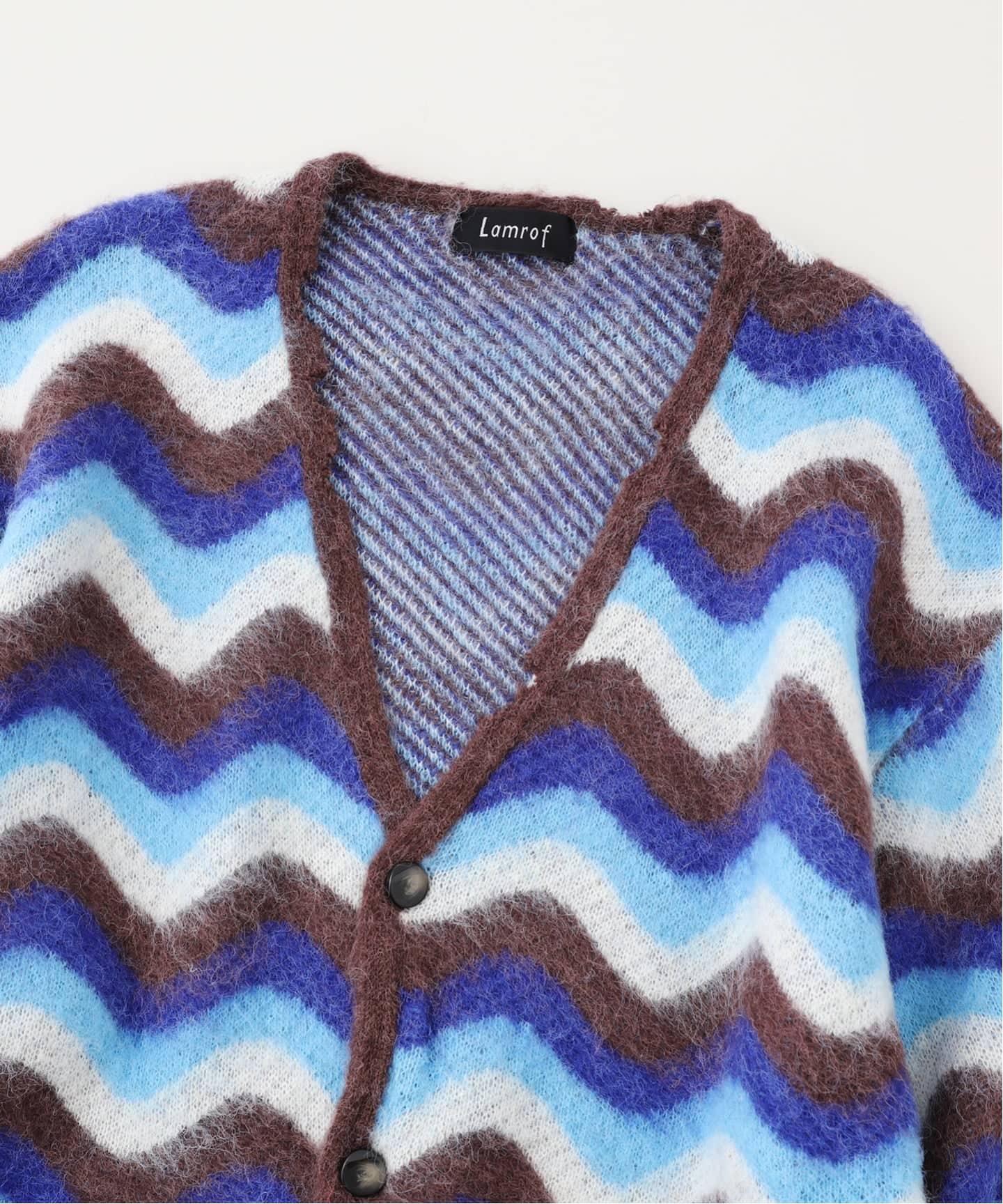 LAMROF / ラムロフ WAVE MOHAIR CARDIGAN（カーディガン）｜BAYCREW'S
