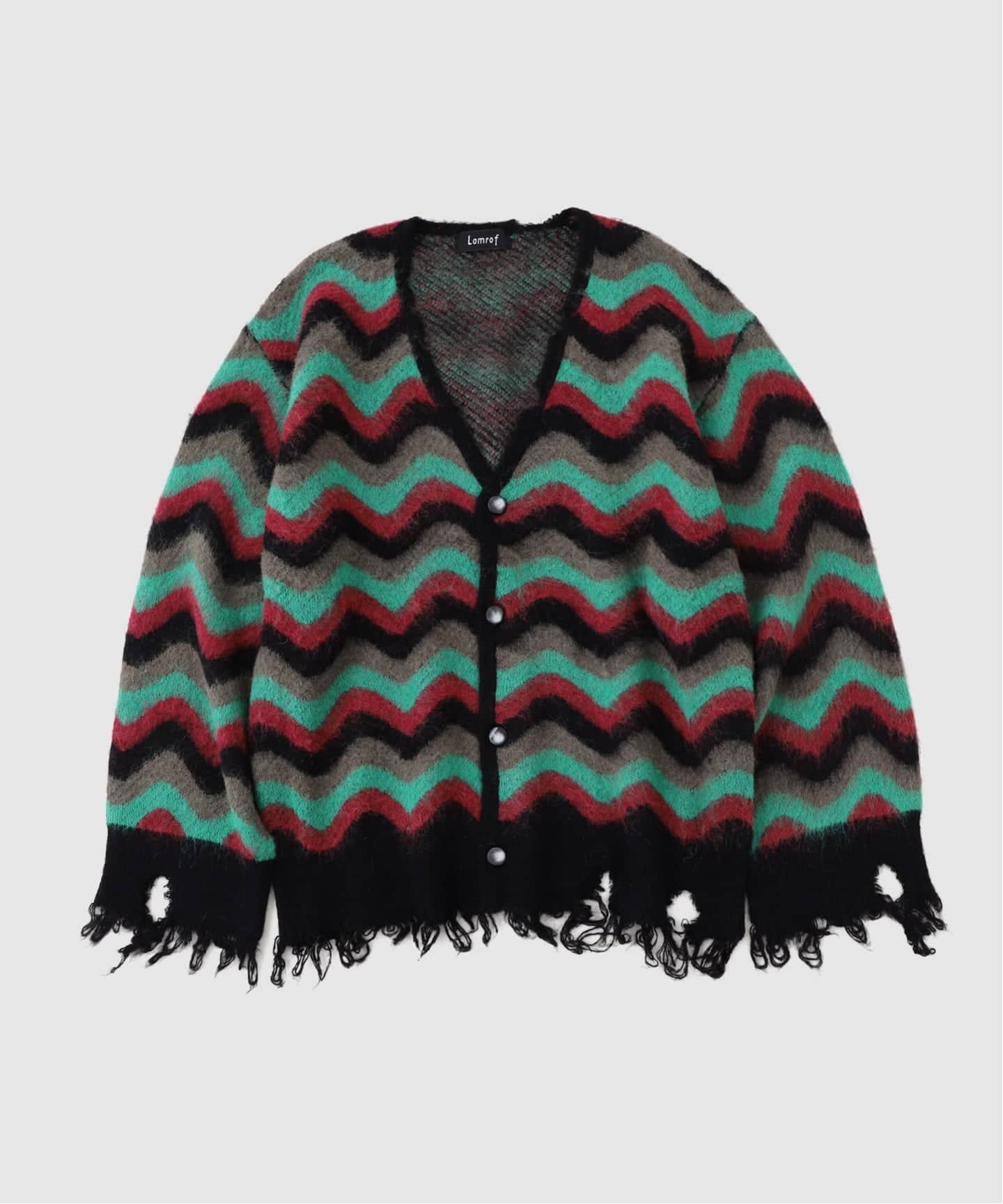 LAMROF / ラムロフ WAVE MOHAIR CARDIGAN（カーディガン）｜BAYCREW'S