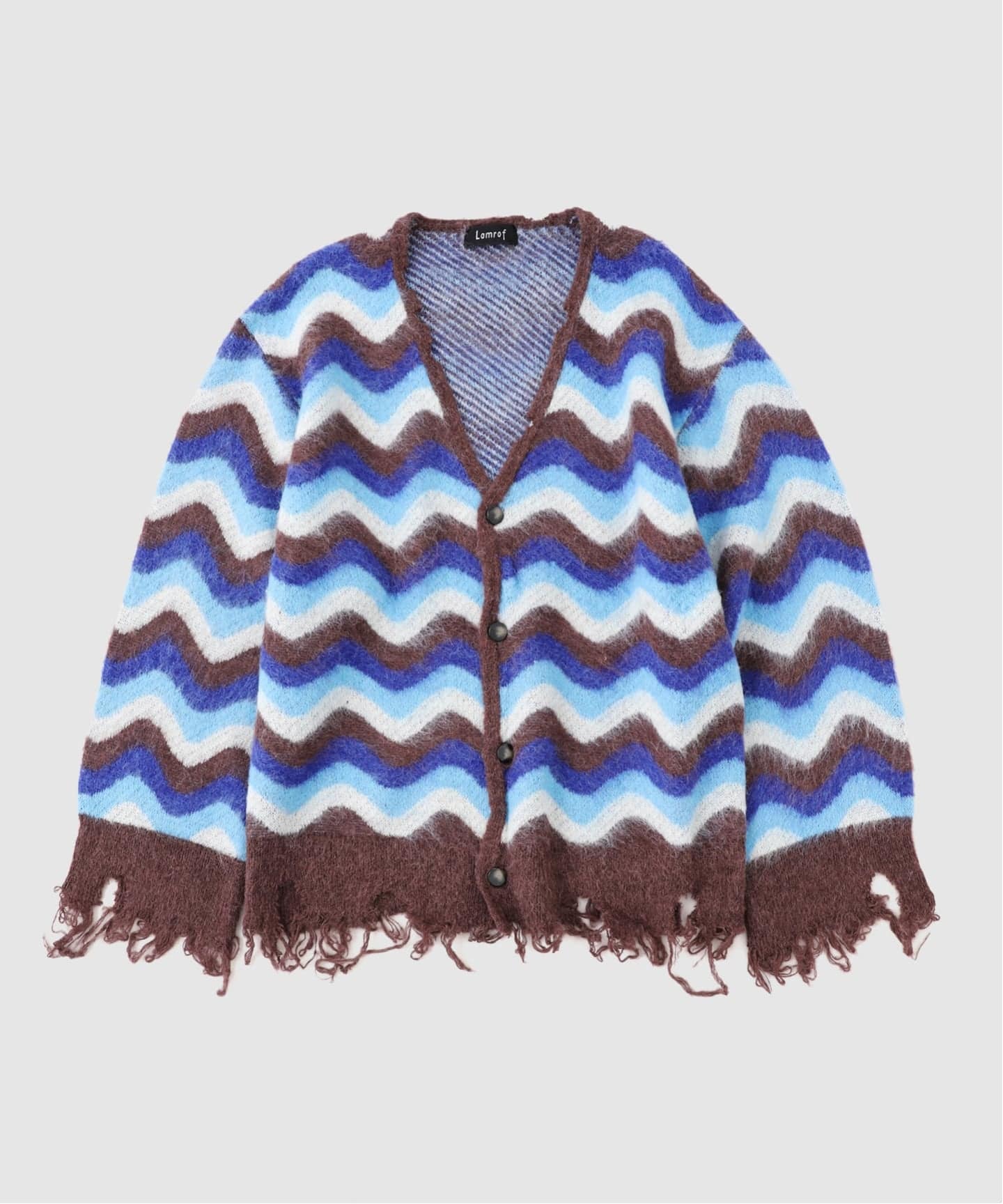 LAMROF / ラムロフ WAVE MOHAIR CARDIGAN（カーディガン）｜BAYCREW'S