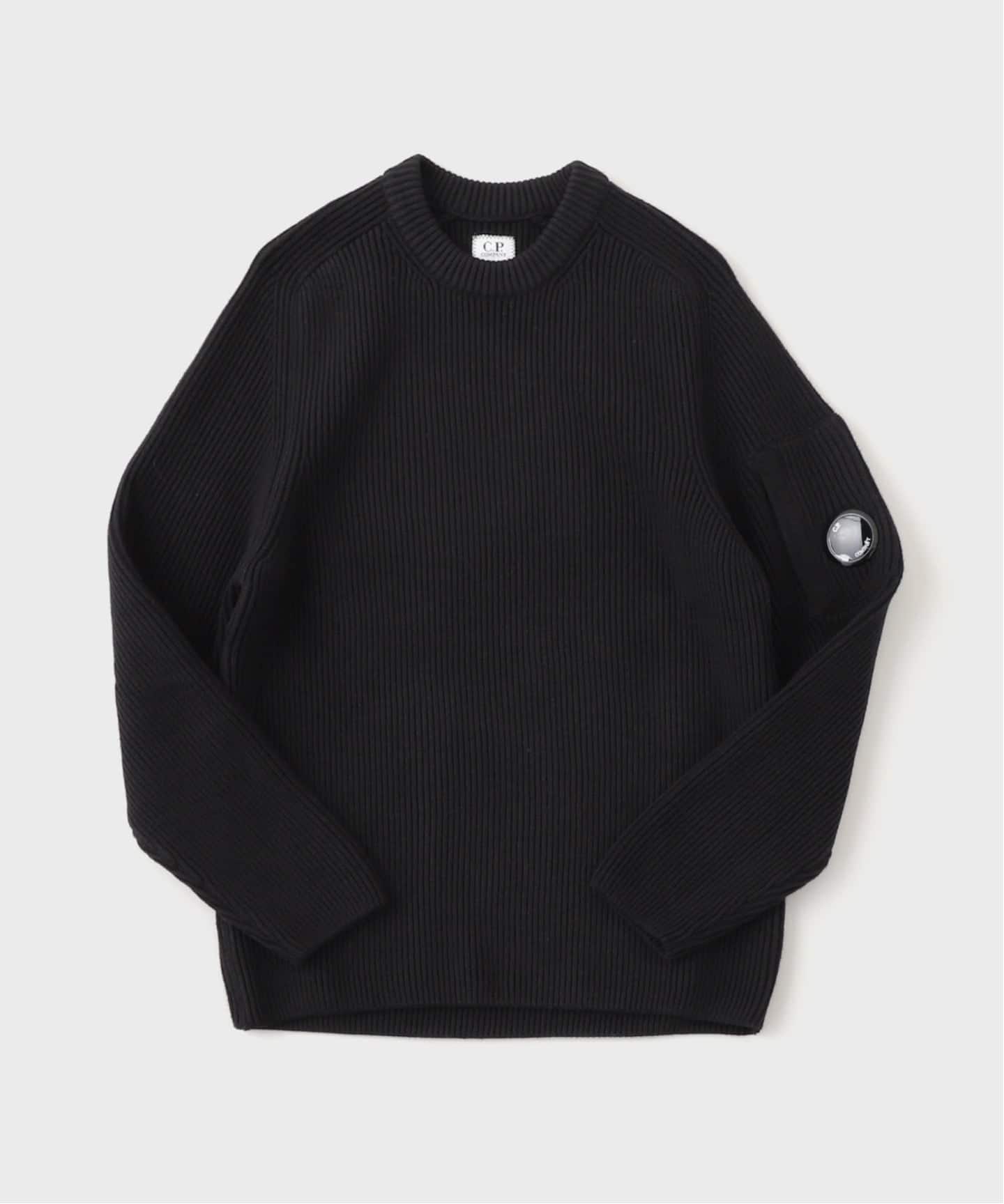 CP company ブラックニット 楽天市場】シーピーカンパニー C.P.COMPANY ニット メンズ コットン