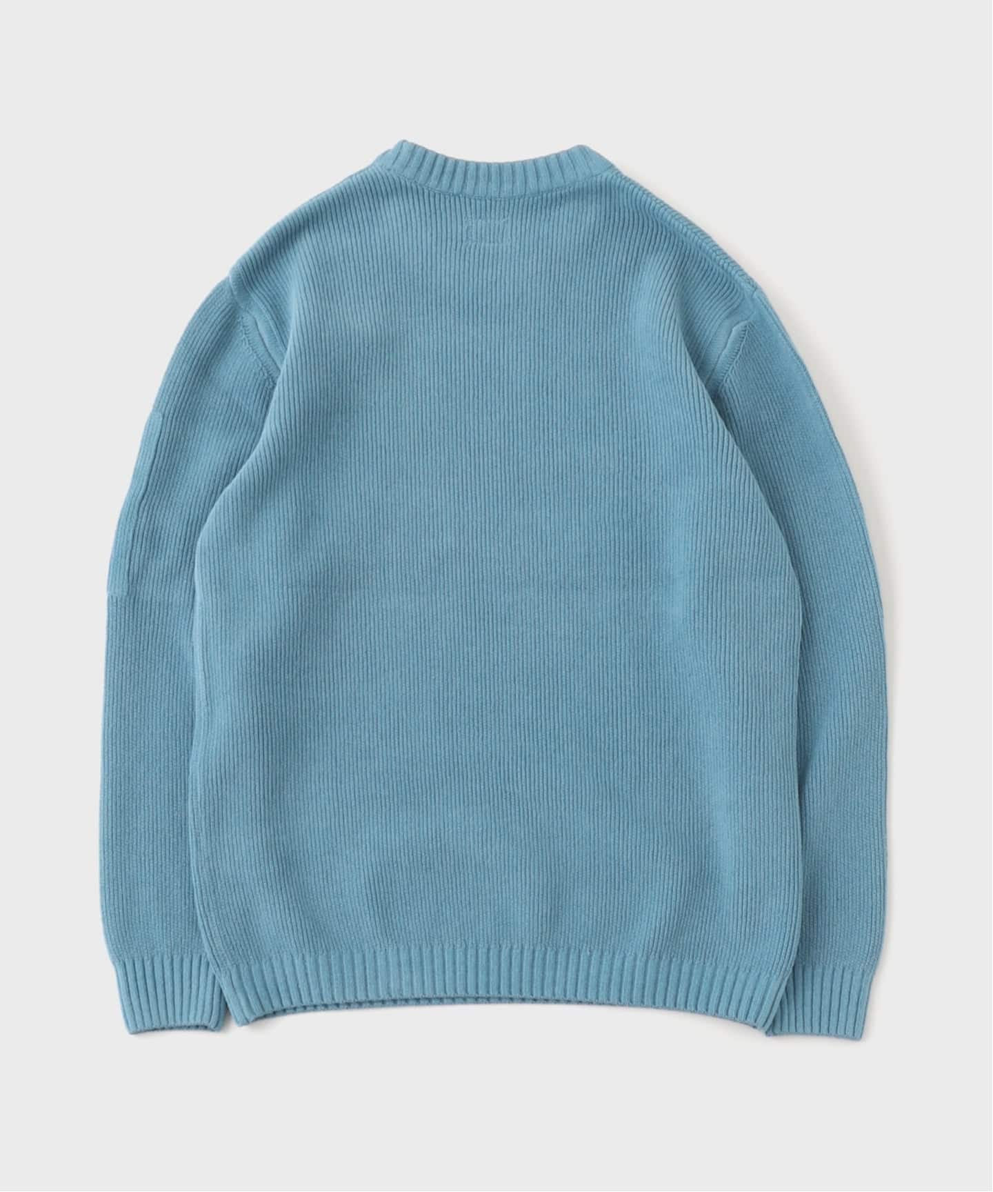 C.P. Company / シーピーカンパニー KNW CREW NECK IN CHENILLE COTTON
