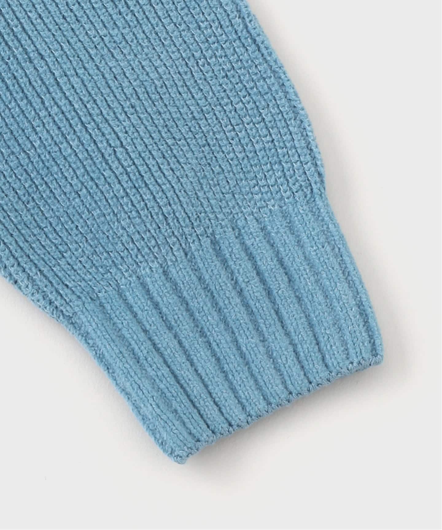 C.P. Company セーター 水色 C.P. Company / シーピーカンパニー KNW CREW NECK IN CHENILLE COTTON