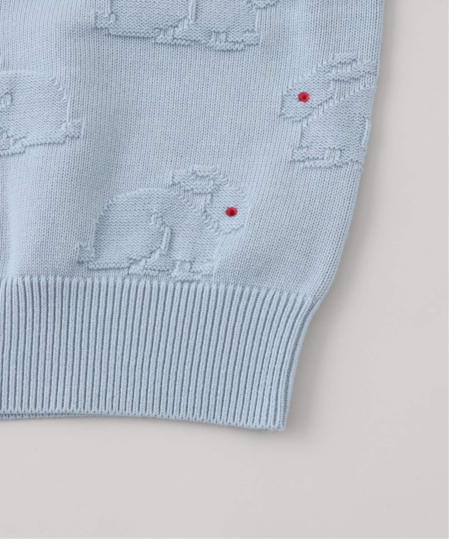 DAIRIKU / ダイリク Red-eyed Rabbit Tite Knit（ニット