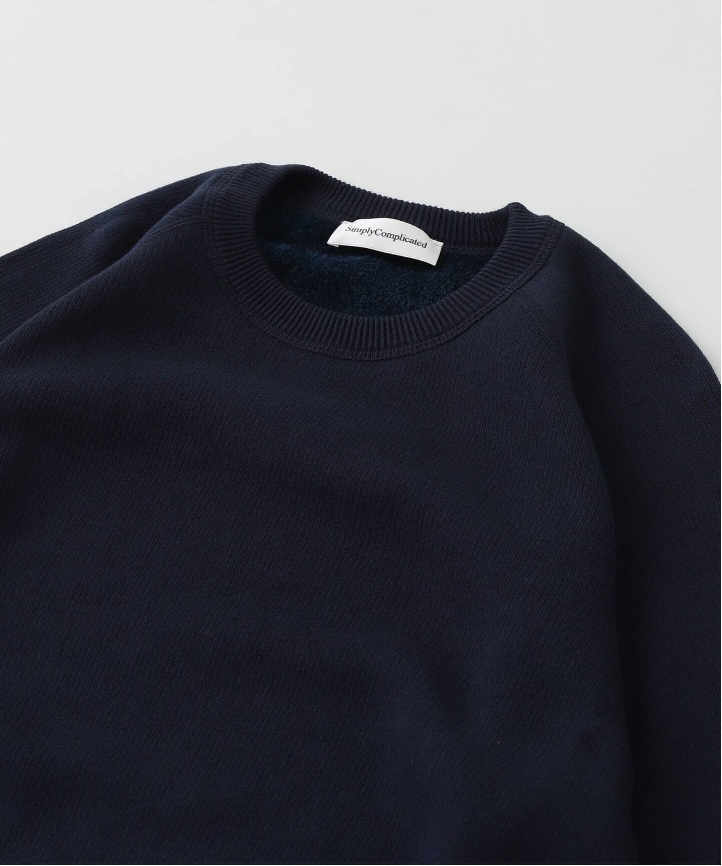 SimplyComplicated/シンプリーコンプリケイテッド KNITTED CREWNECK