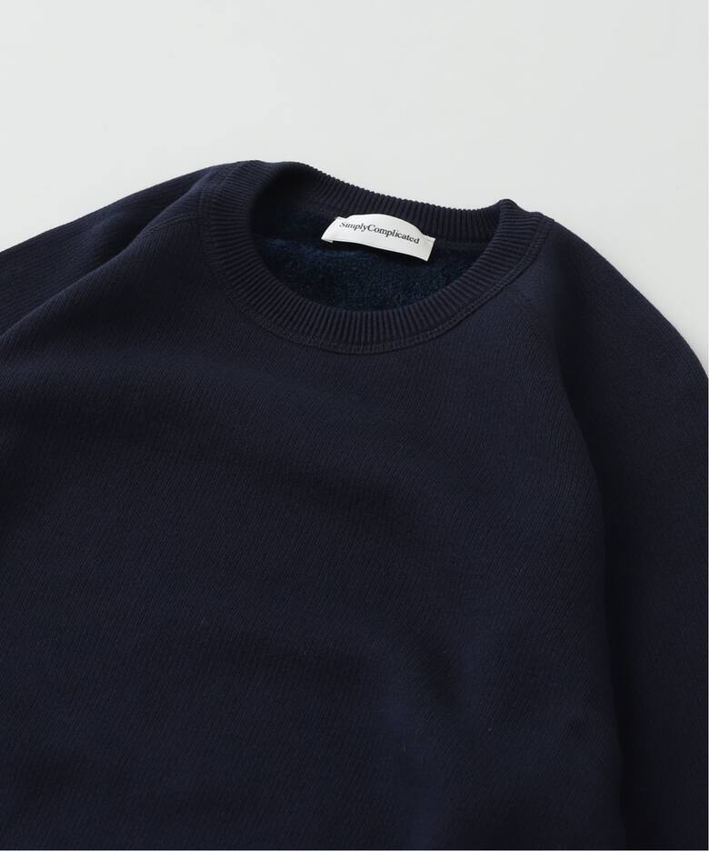 SimplyComplicated/シンプリーコンプリケイテッド KNITTED CREWNECK 