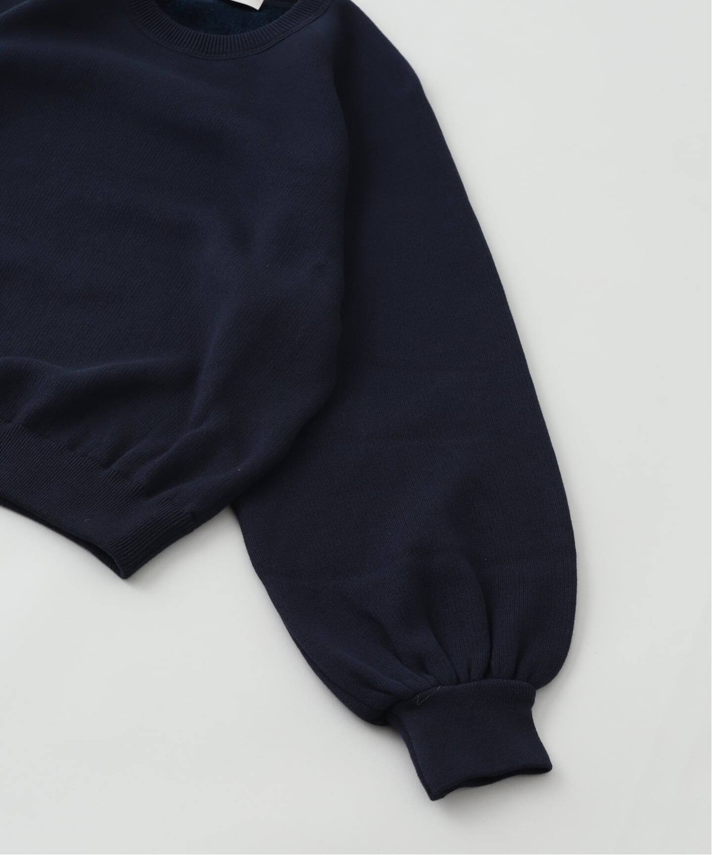 SimplyComplicated/シンプリーコンプリケイテッド KNITTED CREWNECK