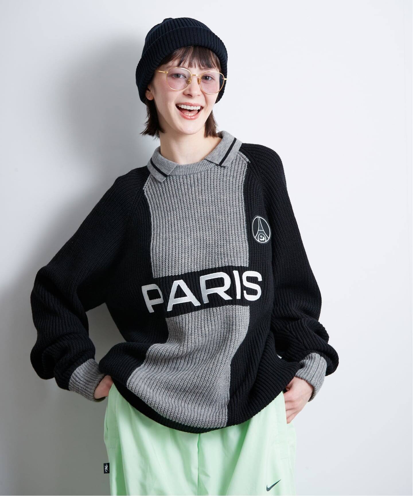 Paris Saint-Germain / パリ・サン＝ジェルマン】 JP PARIS RE:KNIT