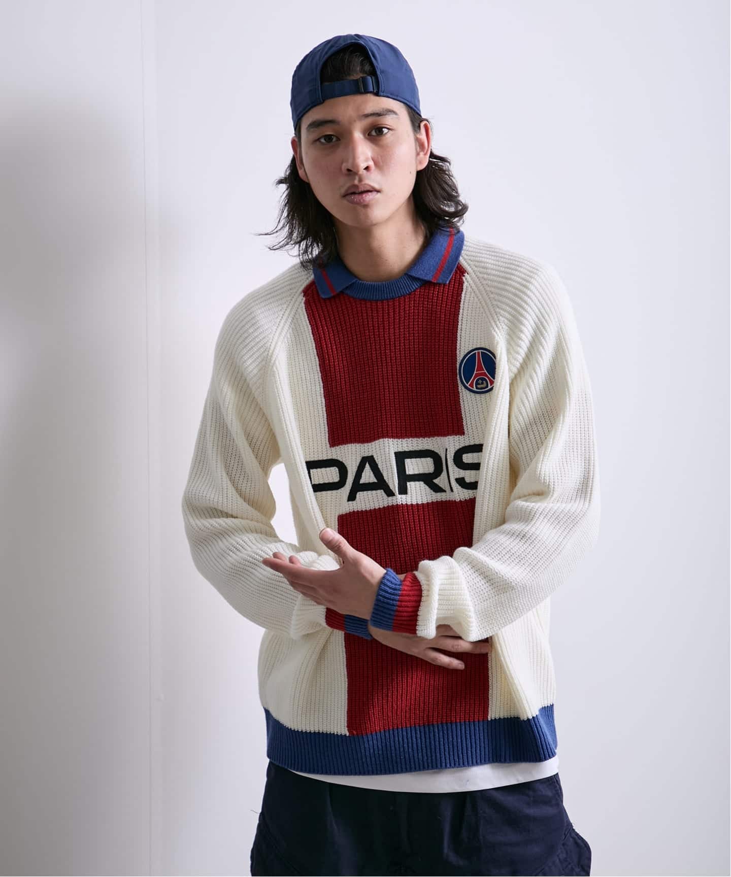 Paris Saint-Germain / パリ・サン＝ジェルマン】 JP PARIS RE:KNIT