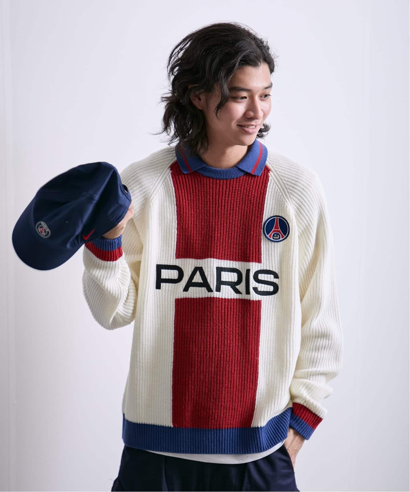Paris Saint-Germain / パリ・サン＝ジェルマン】 JP PARIS RE:KNIT