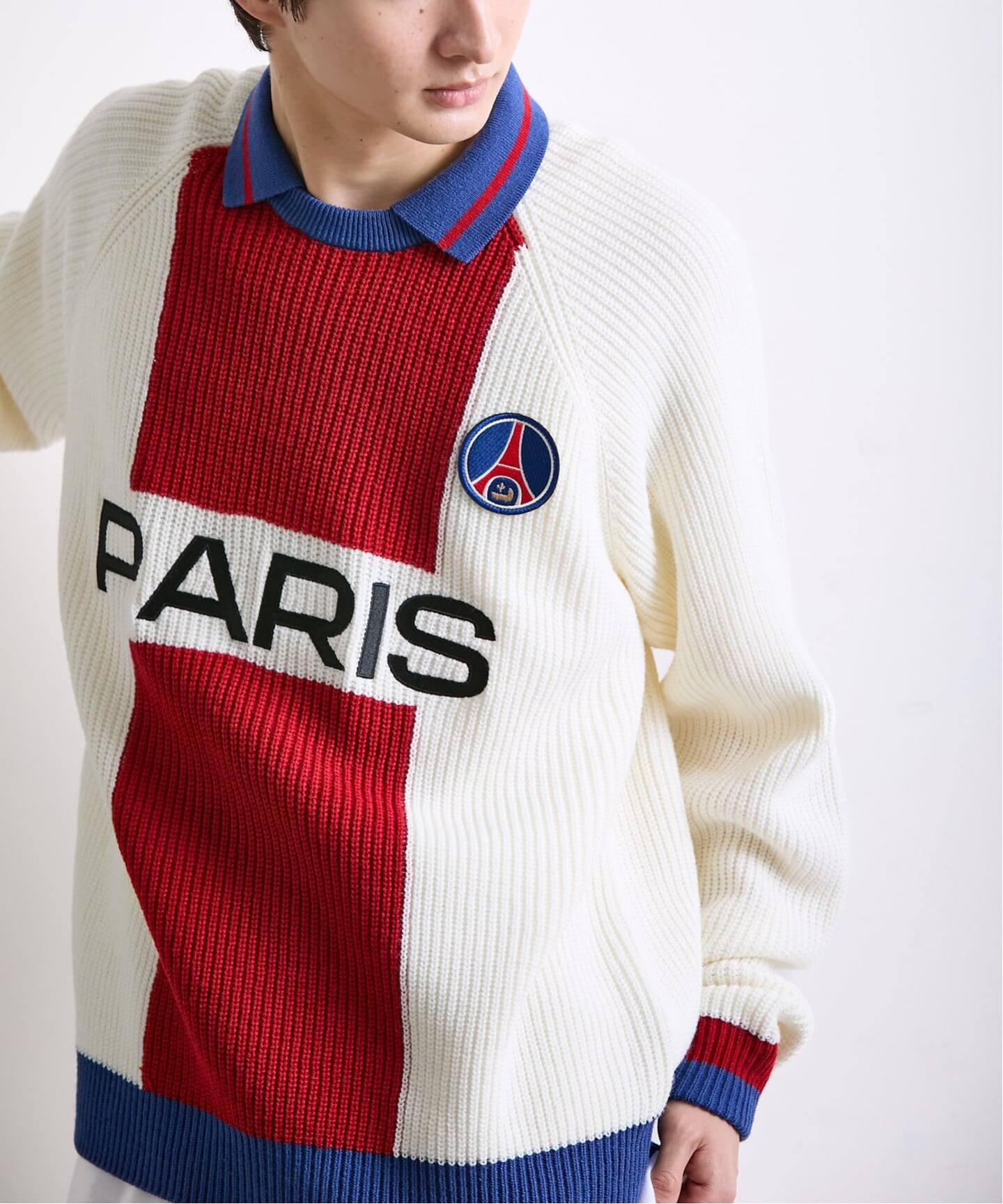 Paris Saint-Germain / パリ・サン＝ジェルマン】 JP PARIS RE:KNIT
