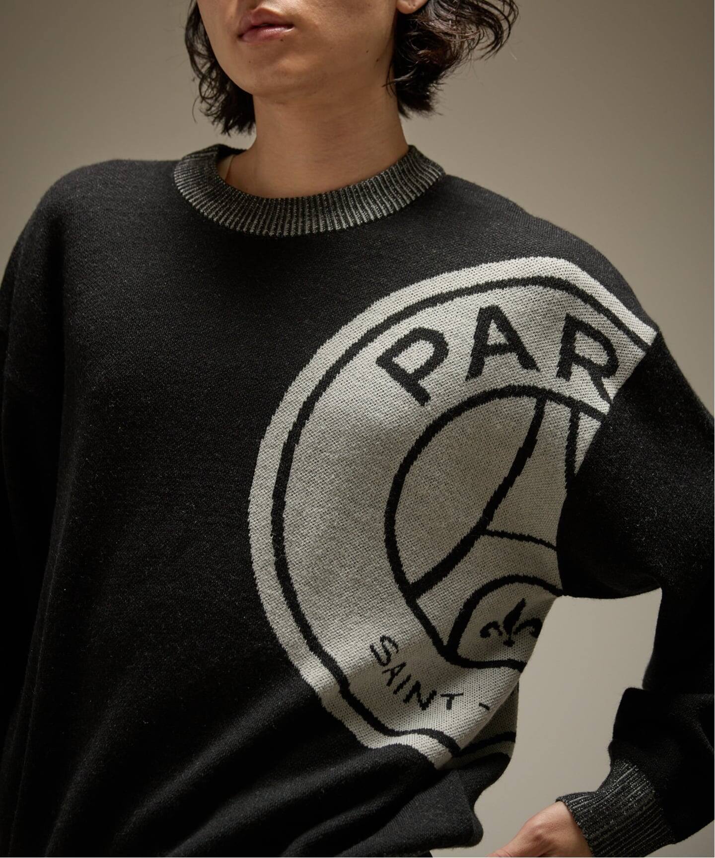 Paris Saint-Germain / パリ・サン＝ジェルマン】 JP Emblem knit