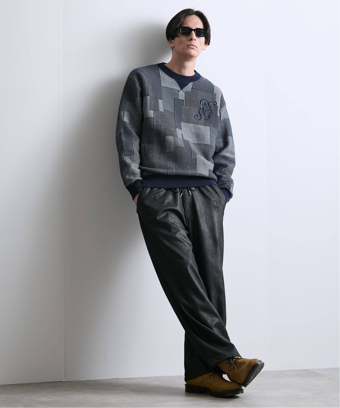 Paris Saint-Germain / パリ・サン=ジェルマン】 JP Panel Sweat Knit Paris Saint-Germain / パリ・サン=ジェルマン】 JP Panel Sweat Knit