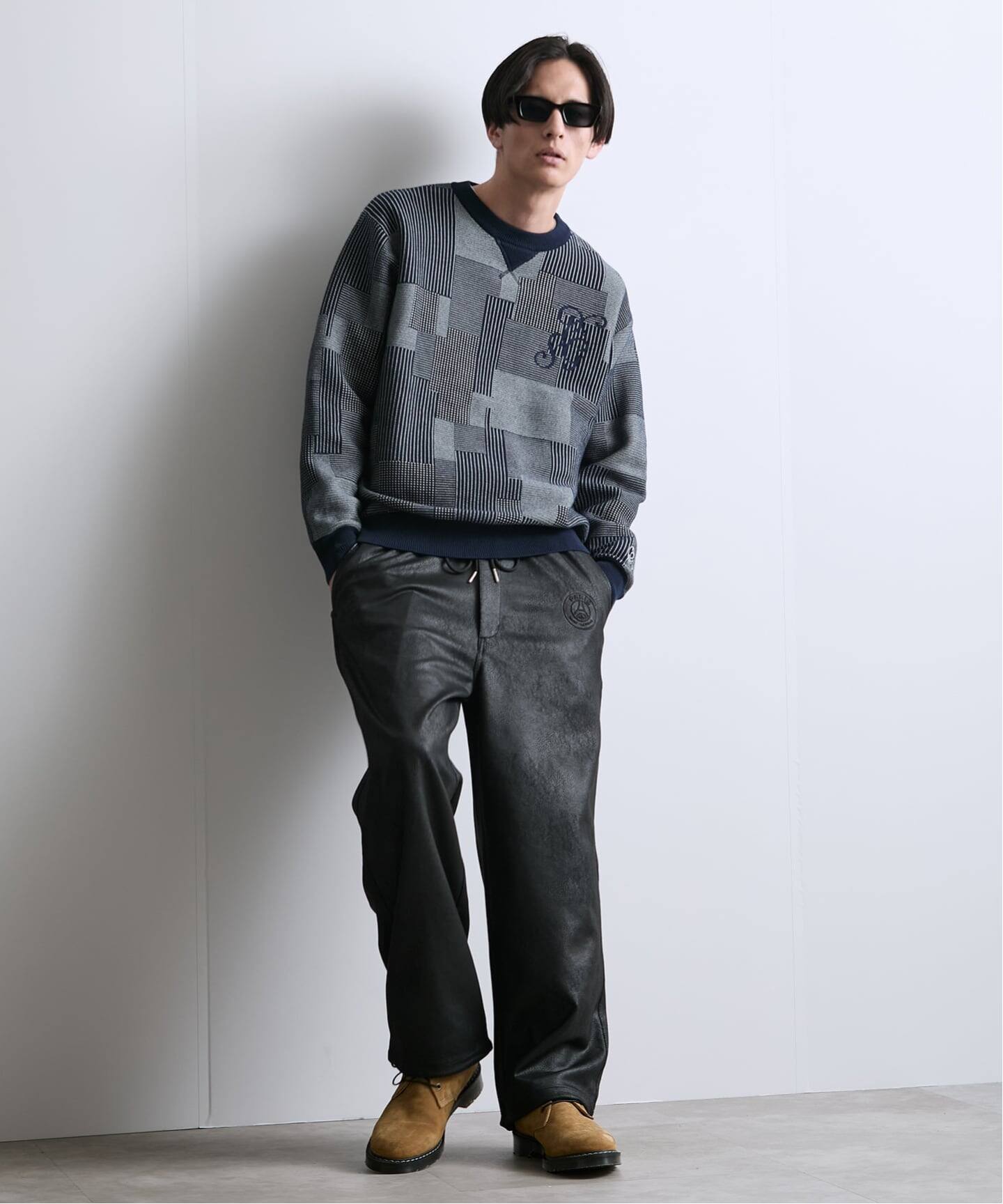 Paris Saint-Germain / パリ・サン=ジェルマン】 JP Panel Sweat Knit Paris Saint-Germain / パリ・サン=ジェルマン】 JP Panel Sweat Knit