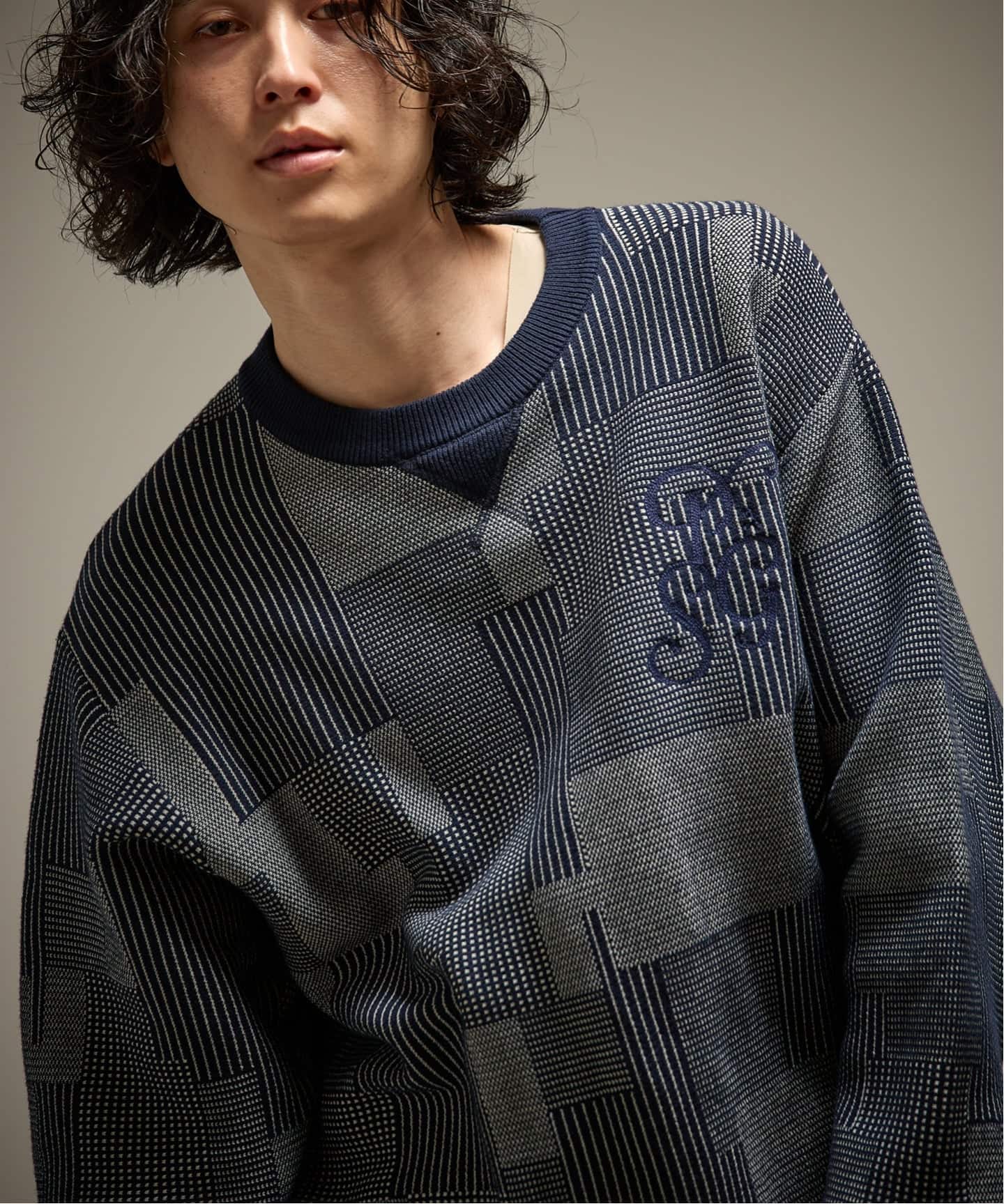 Paris Saint-Germain / パリ・サン＝ジェルマン】 JP Panel Sweat Knit