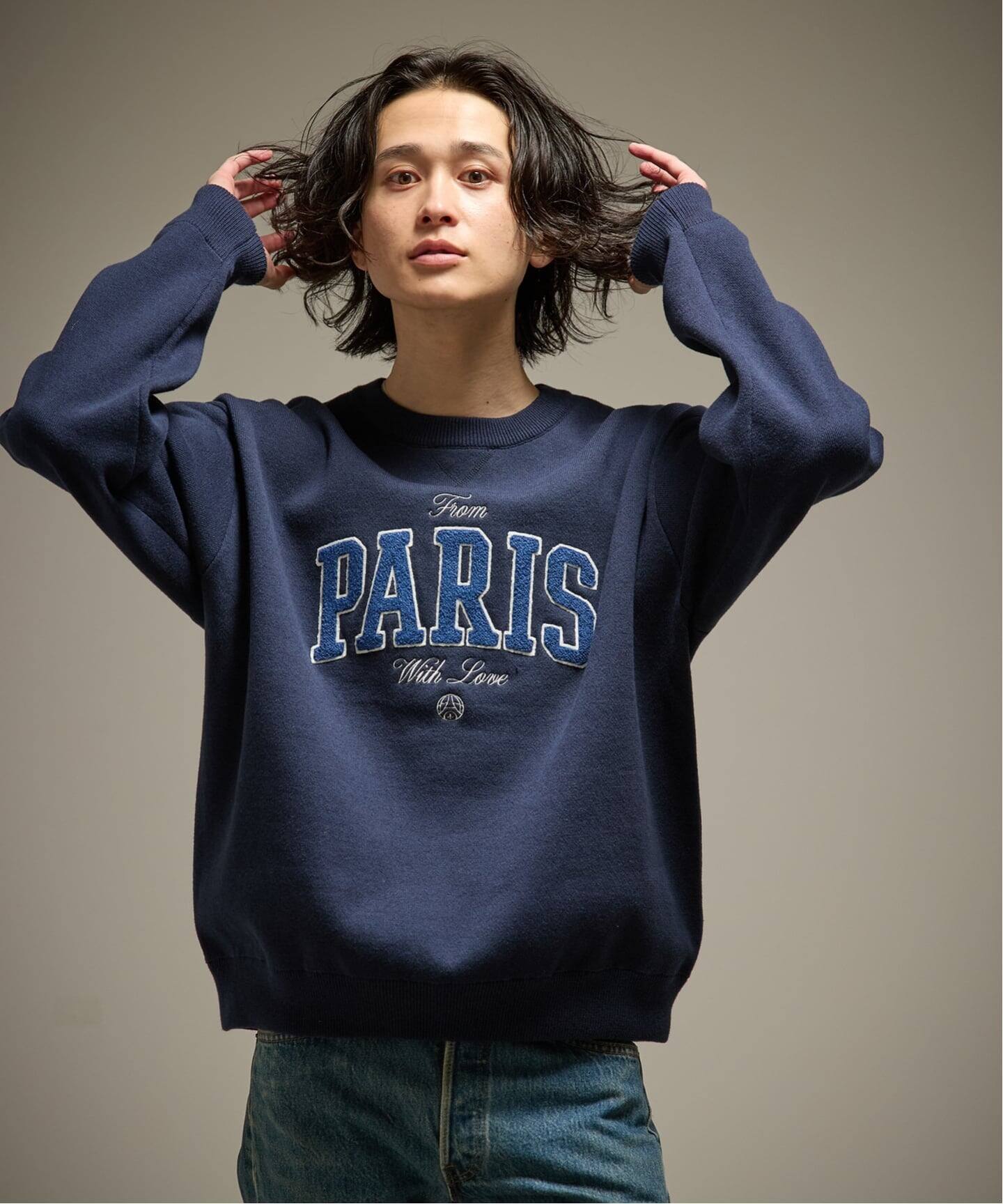 Paris Saint-Germain 】JP ChenilleSweat From Paris With Love
