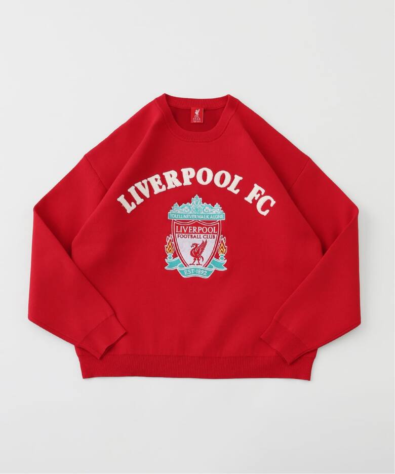 Liverpool FC / リバプール FC】CHENILLE EMBROIDERYT KNIT（ニット 