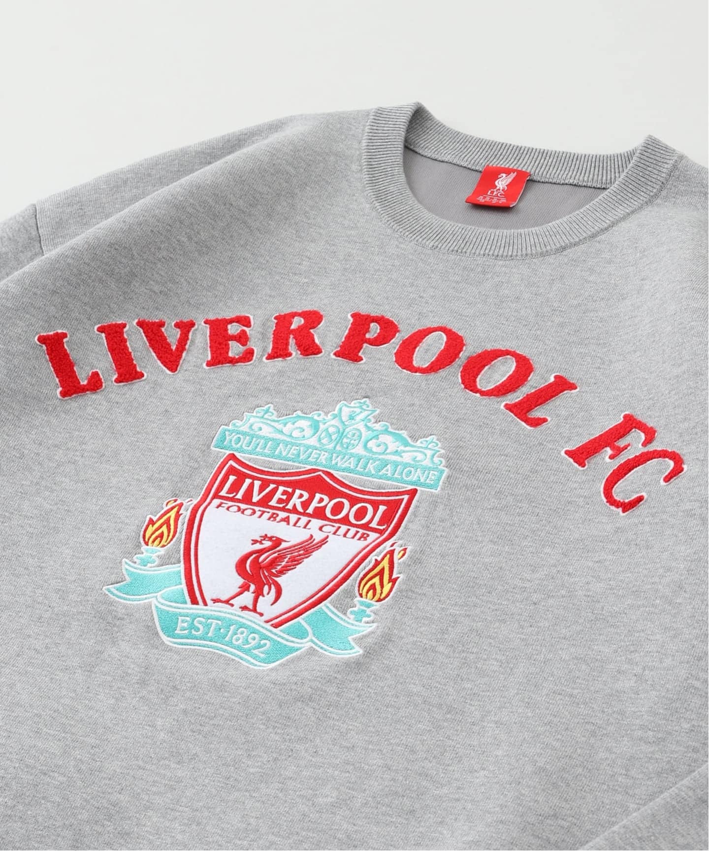 Liverpool FC / リバプール FC】CHENILLE EMBROIDERYT KNIT（ニット