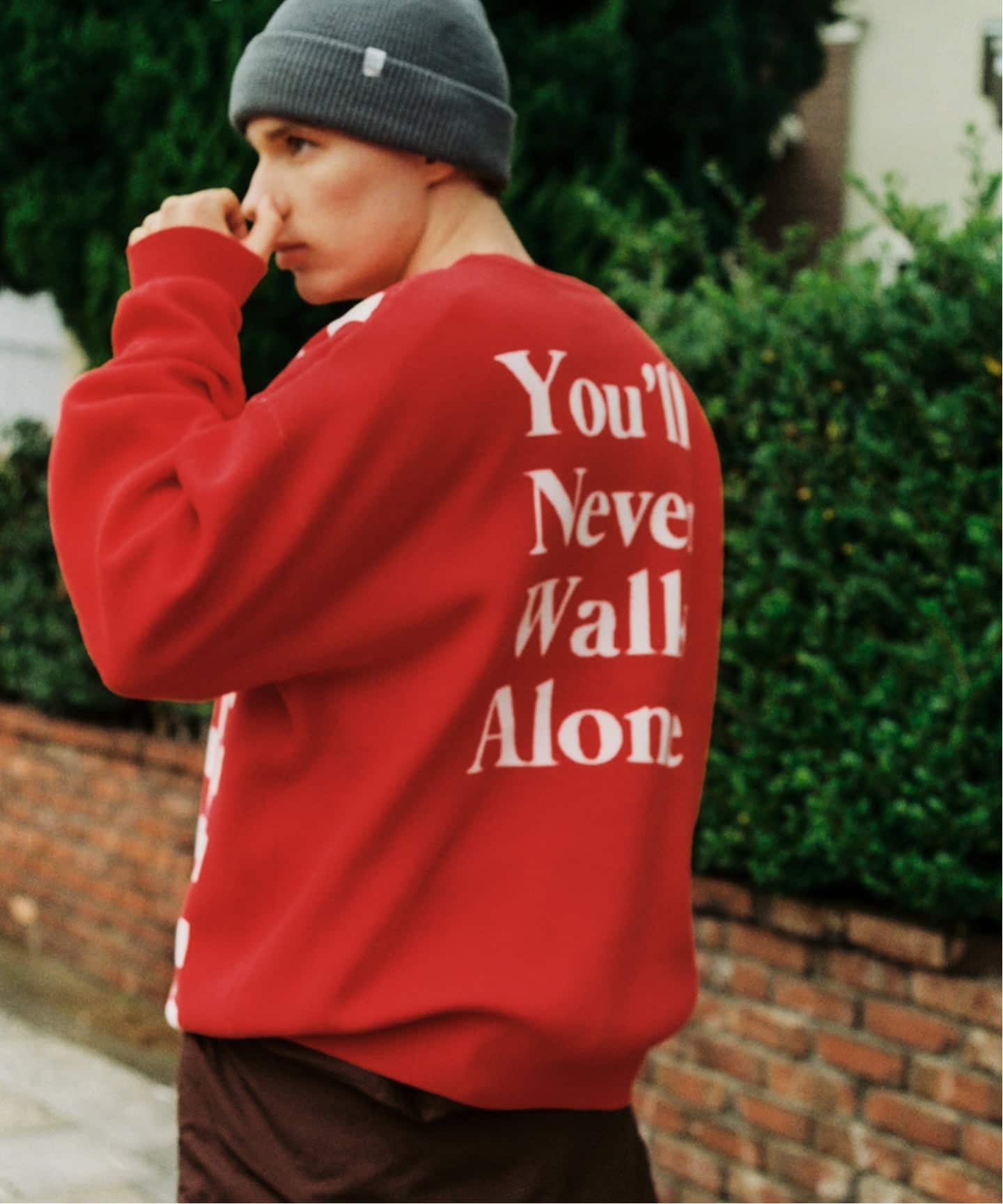 Liverpool FC / リバプール FC】Checkered Knit（ニット／セーター