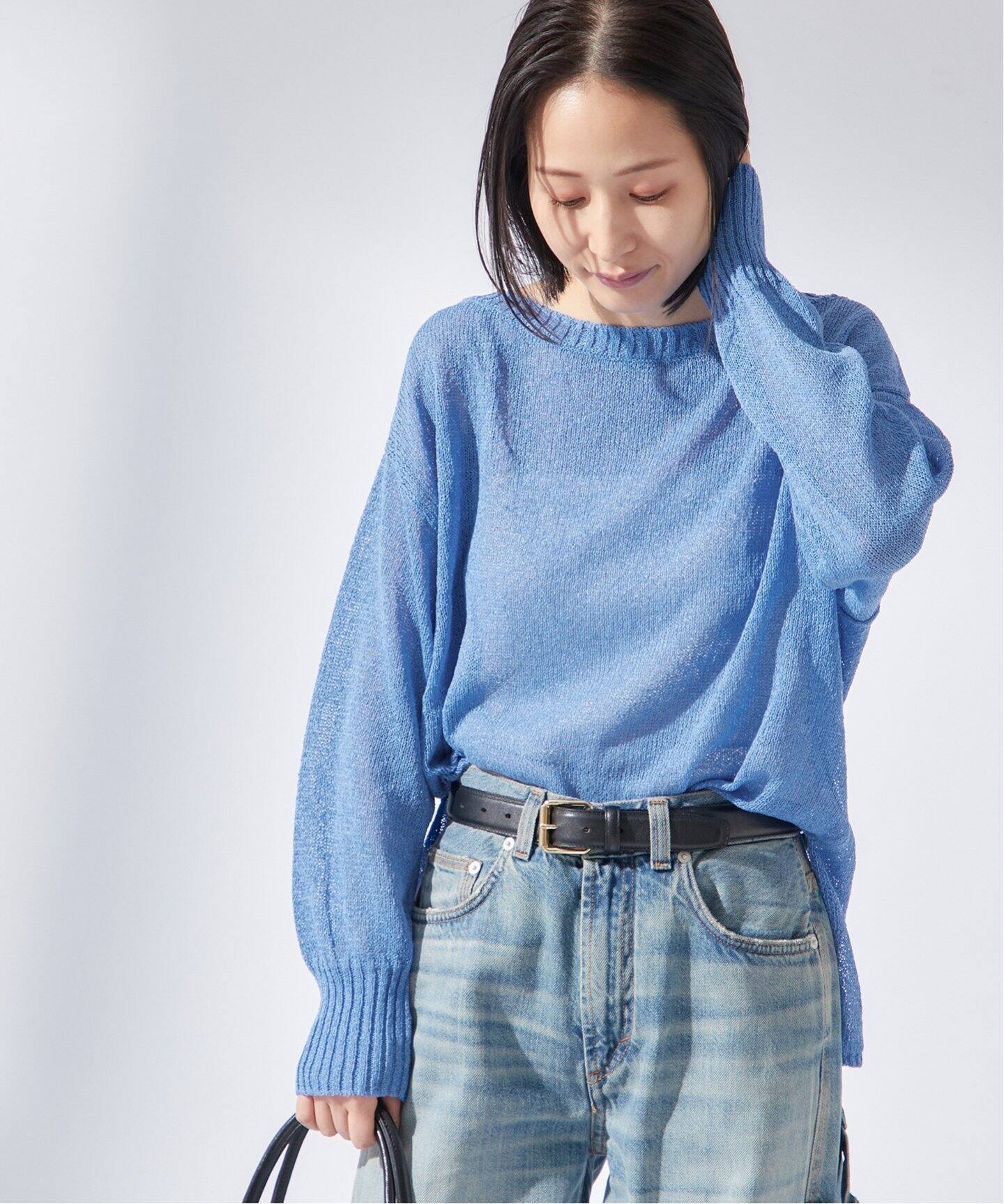 TSUMUGI ボートネック プルオーバー（ニット／セーター）｜JOURNAL  