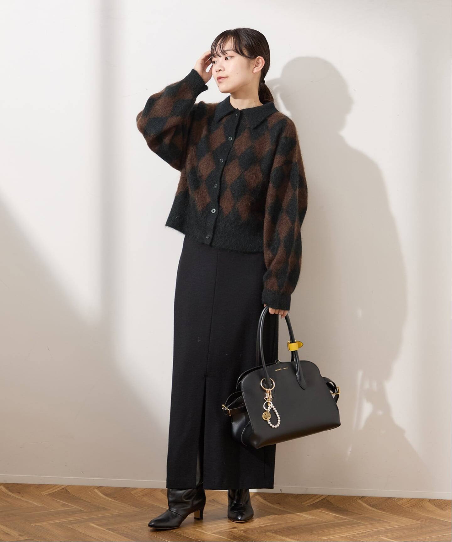 アーガイルニットカーディガン（カーディガン）｜JOURNAL STANDARD L