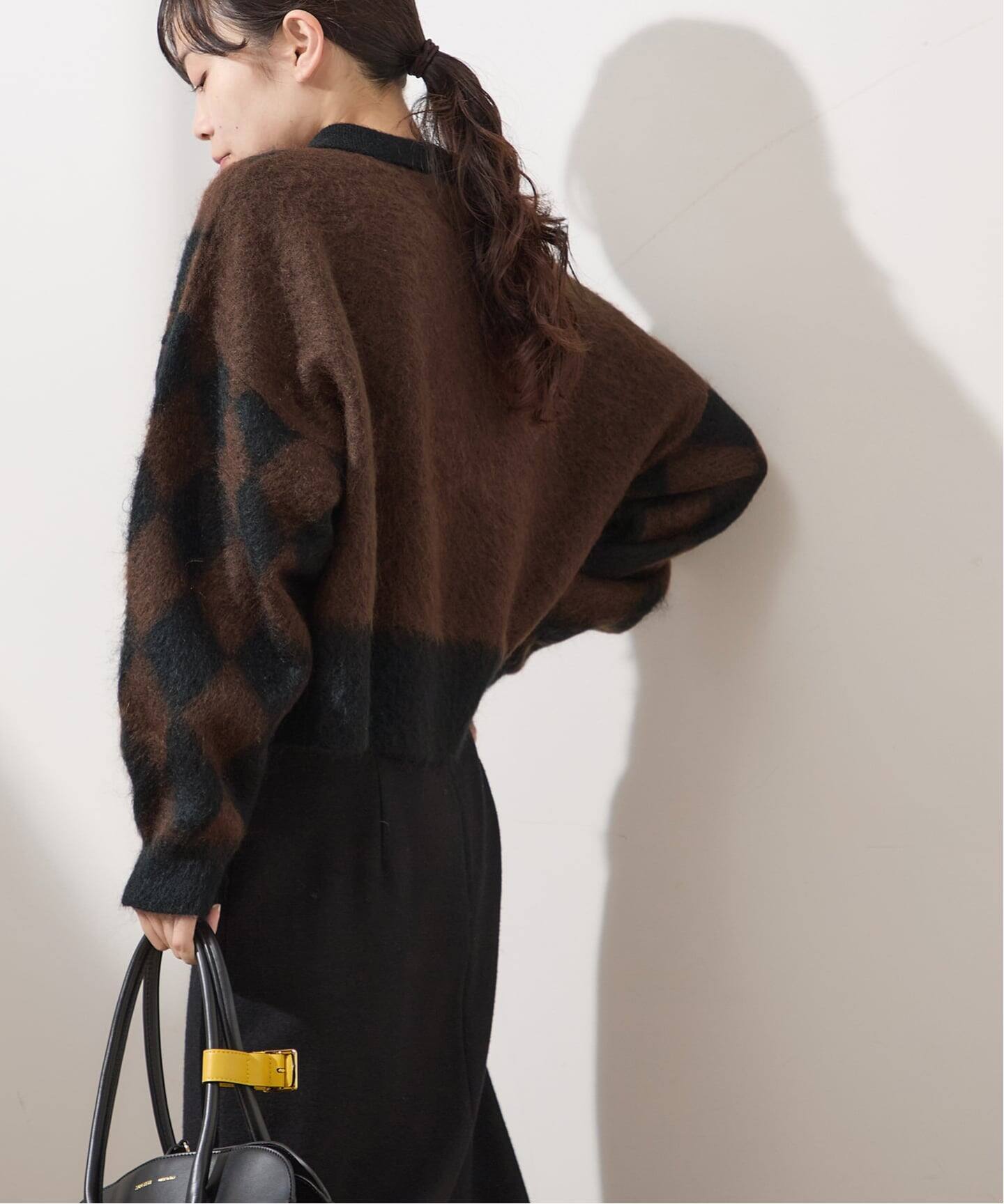 アーガイルニットカーディガン（カーディガン）｜JOURNAL STANDARD L