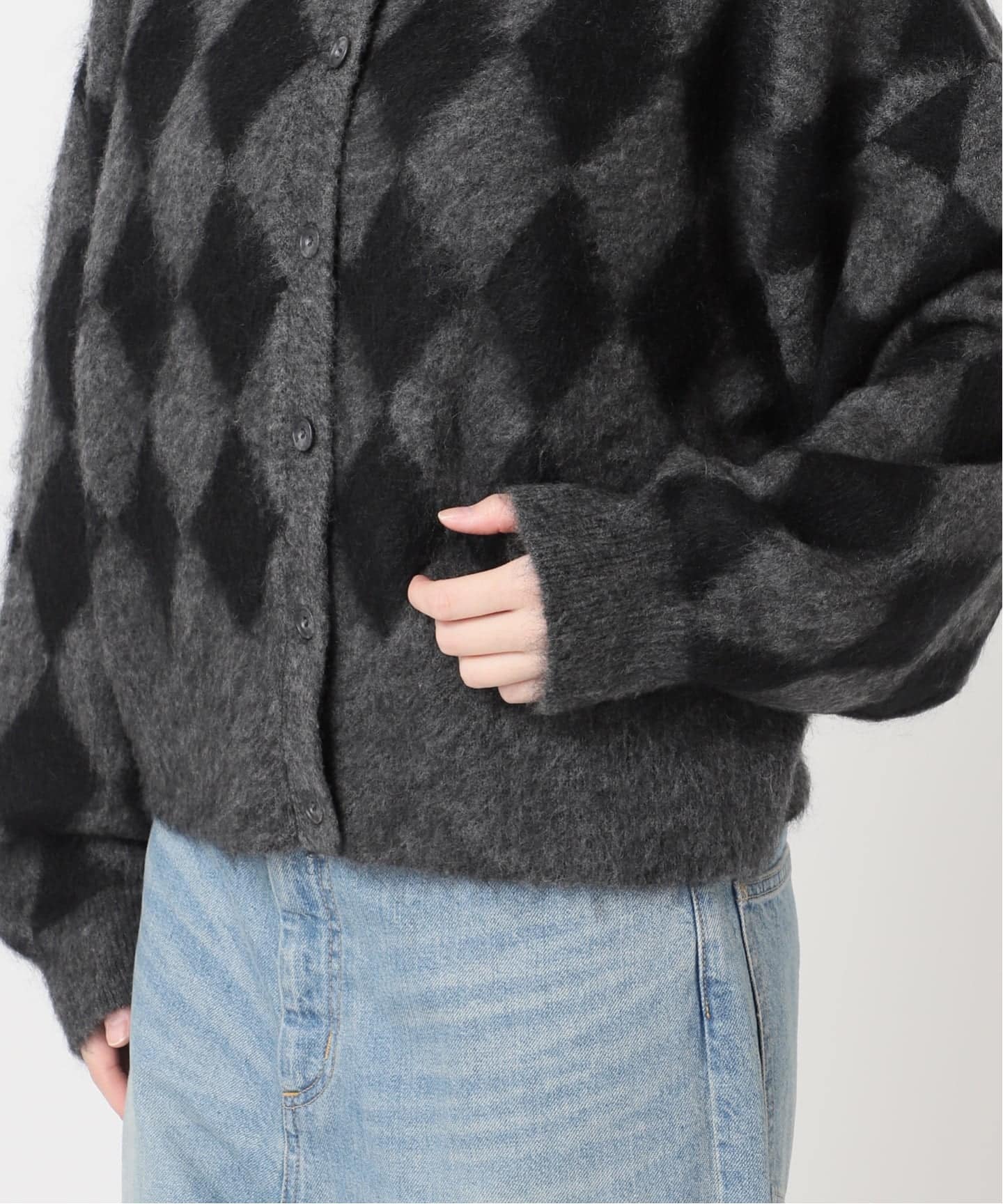 アーガイルニットカーディガン（カーディガン）｜JOURNAL STANDARD L