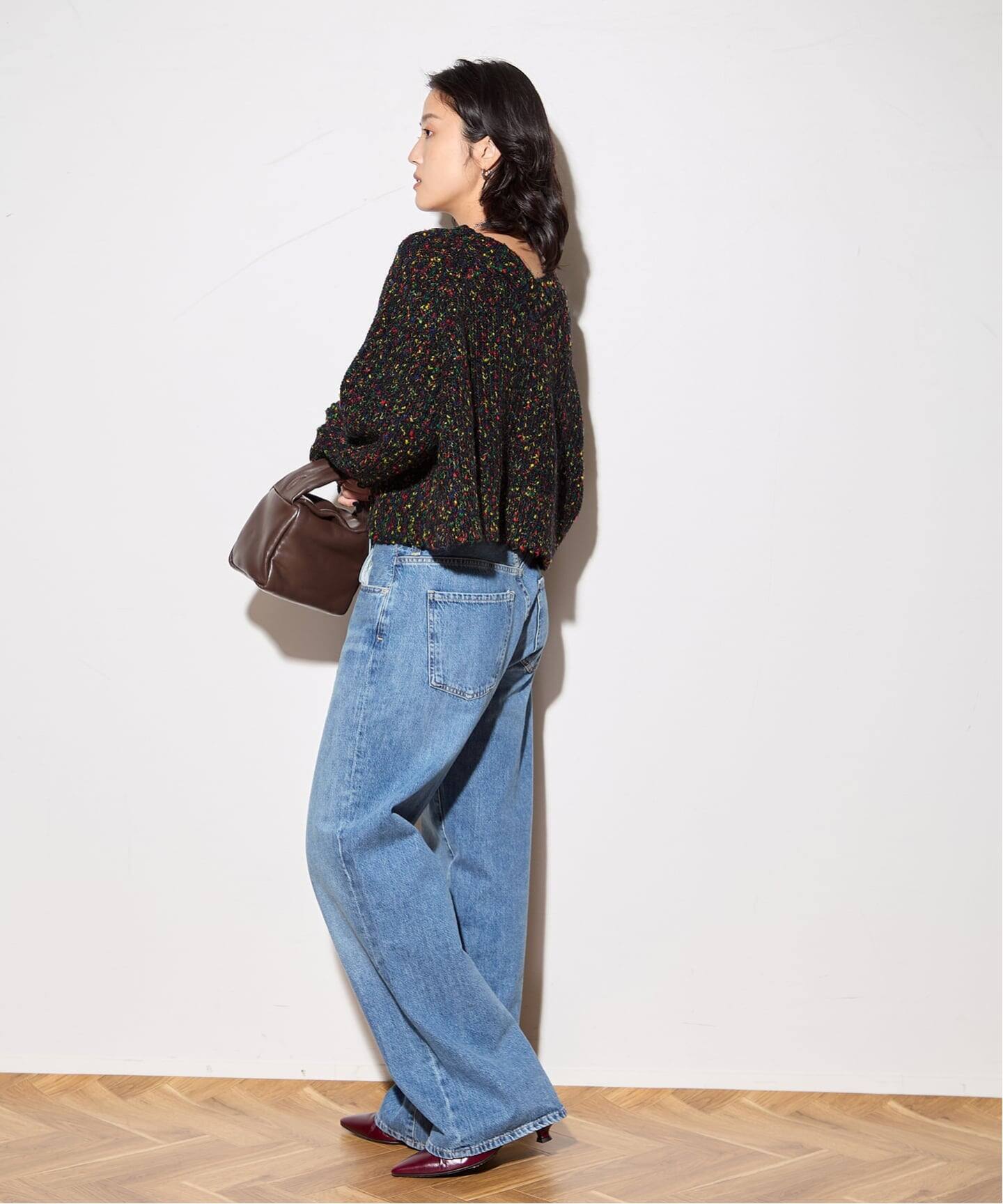 美品 ジャーナルスタンダード ショート ニット プルオーバー 定価23100円 MIX YARNショートプルオーバー（ニット／セーター）｜JOURNAL STANDARD