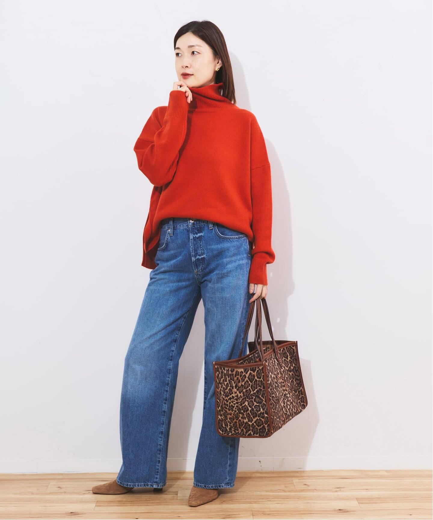 カシミヤMIXハイネックプルオーバー（ニット／セーター）｜JOURNAL