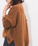 《予約》カシミヤMIXハイネックプルオーバー