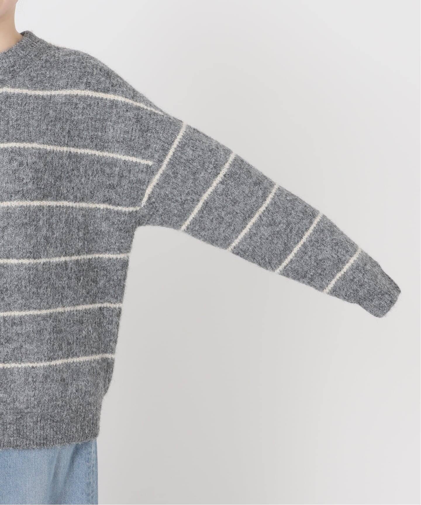 ウールシャギーMIXボーダープルオーバー（ニット／セーター）｜JOURNAL