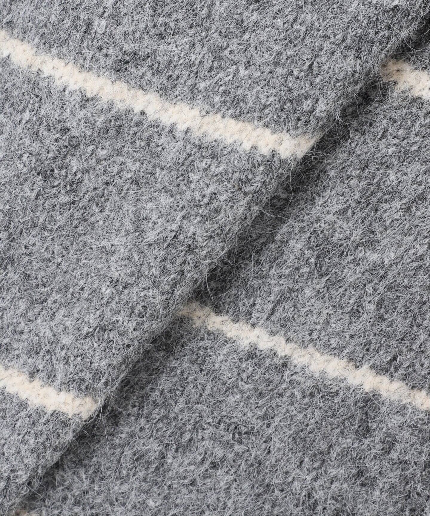 ウールシャギーMIXボーダープルオーバー（ニット／セーター）｜JOURNAL