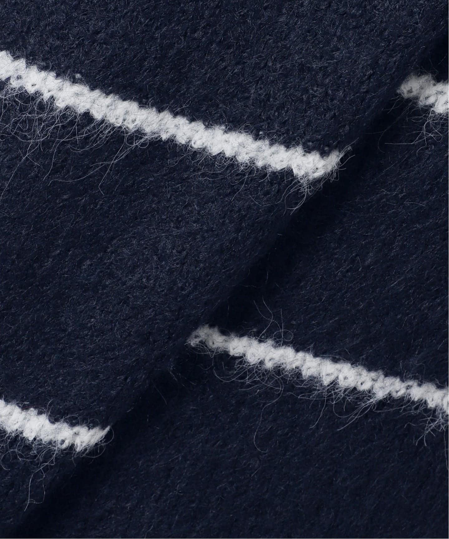 ウールシャギーMIXボーダープルオーバー（ニット／セーター）｜JOURNAL