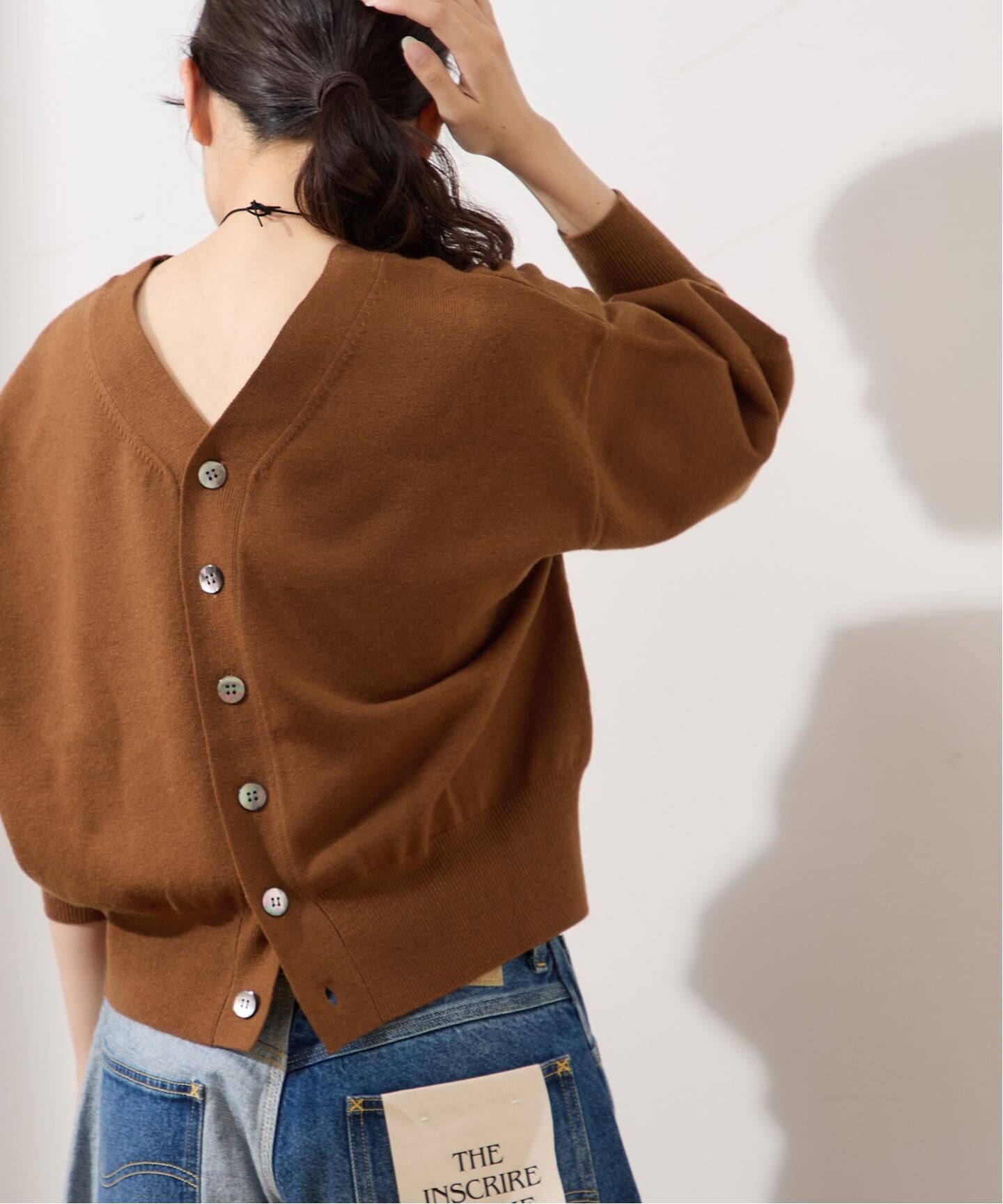 WOOLプレーティング2WAYカーディガン（カーディガン）｜JOURNAL