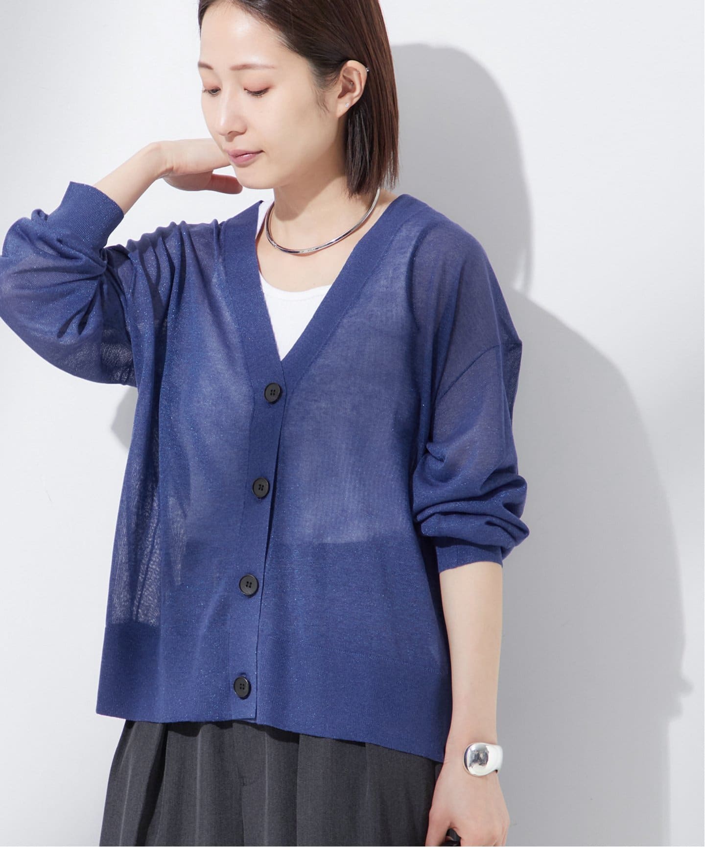 ジャーナルスタンダード レサージュ GALAXY シアーカーディガン&ベスト GALAXY シアーカーディガン（カーディガン）｜JOURNAL STANDARD