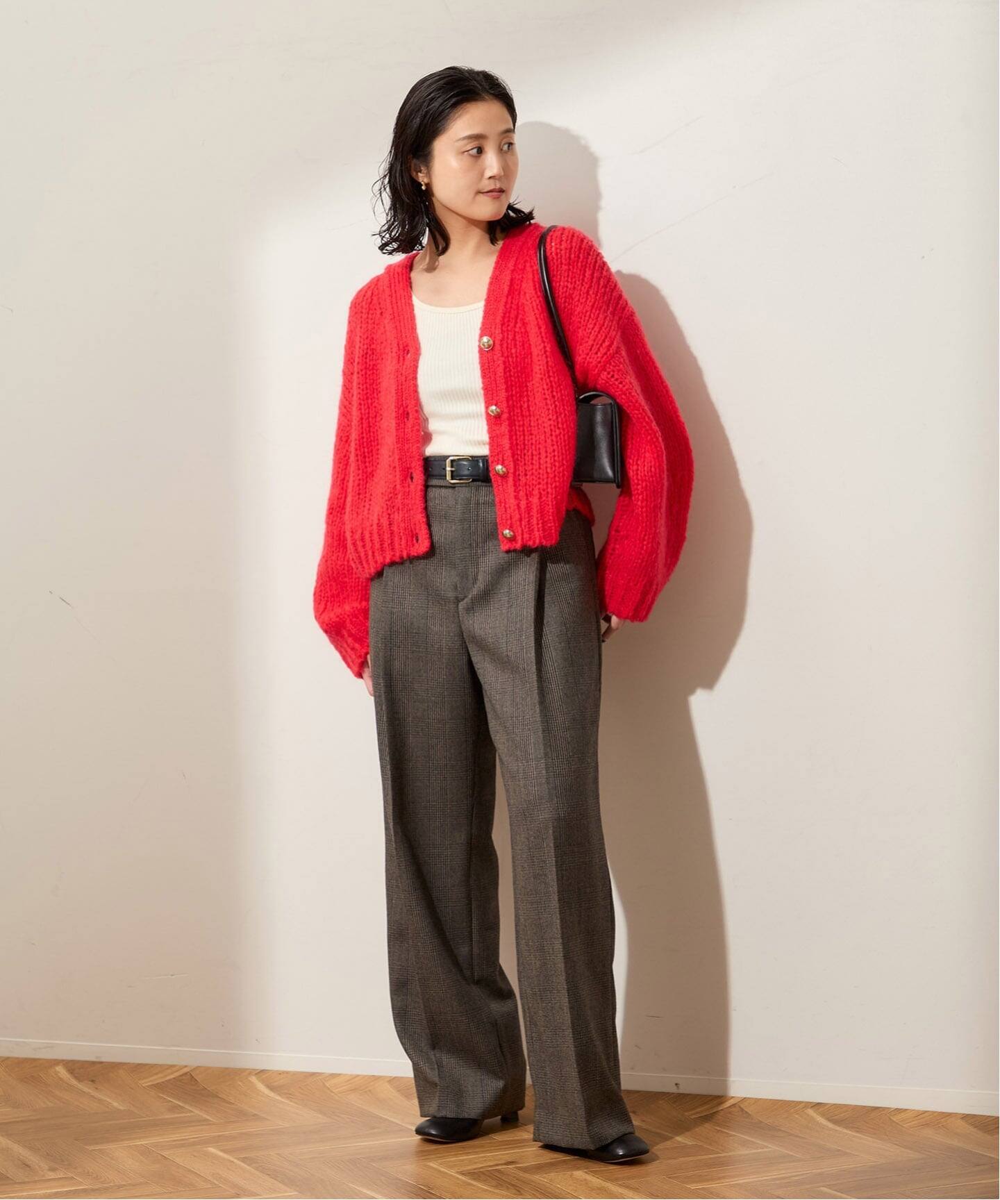 AMYRIS Vネックカーディガン（カーディガン）｜JOURNAL STANDARD L