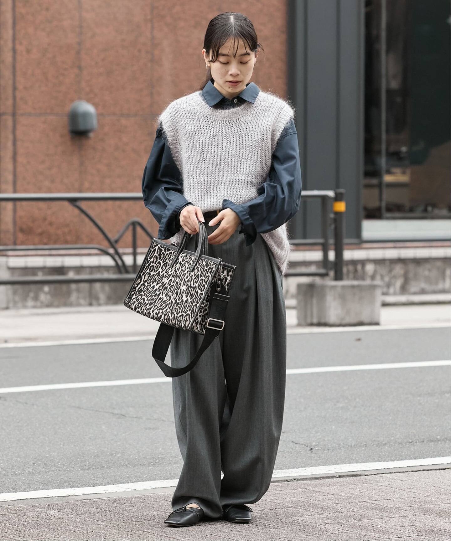 追加》モヘヤMIXスパンコールベスト（ベスト）｜JOURNAL STANDARD L