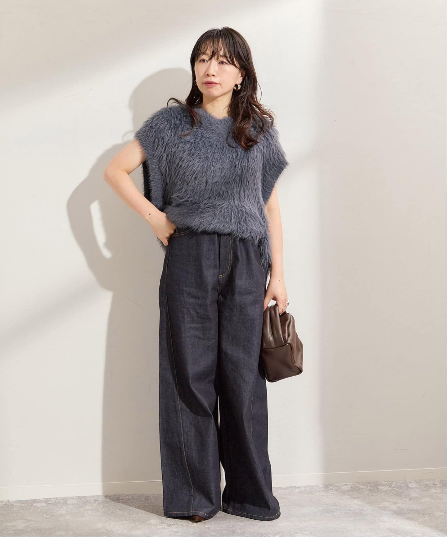 【美品】ロングベストJOURNAL STANDARD L'ESSAGE 予約》ロングフェザーベスト（ベスト）｜JOURNAL STANDARD L