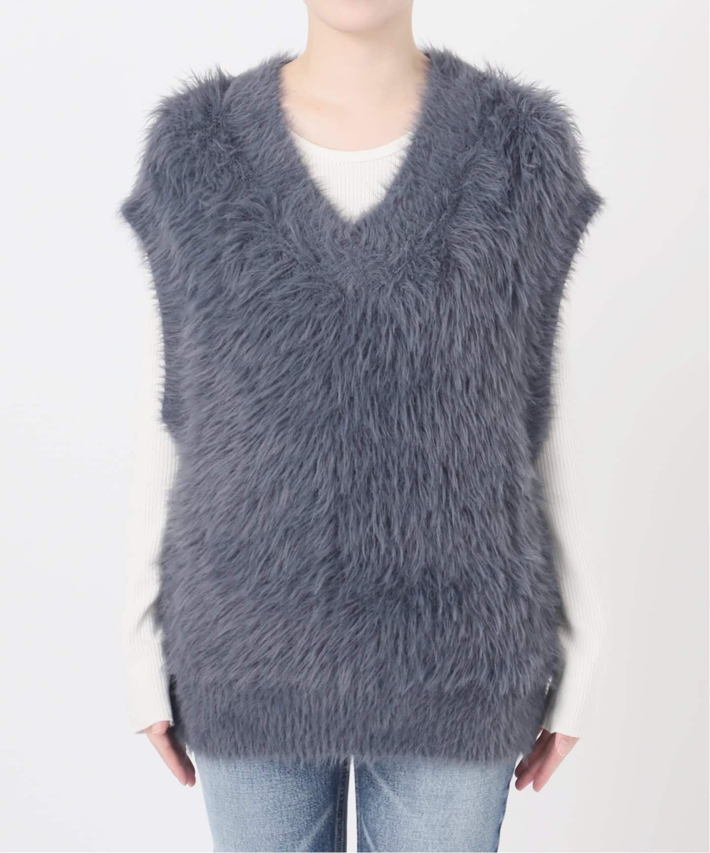 【美品】ロングベストJOURNAL STANDARD L'ESSAGE 予約》ロングフェザーベスト（ベスト）｜JOURNAL STANDARD L