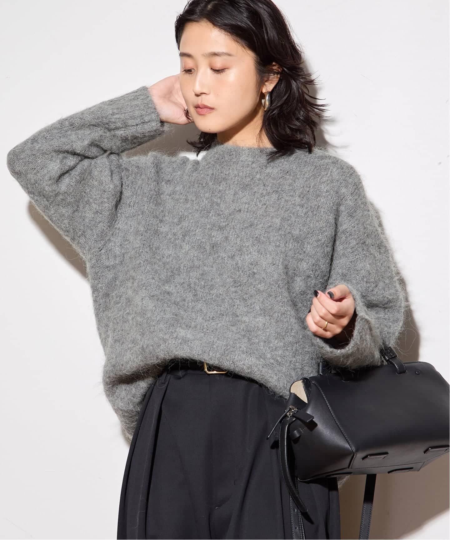 アルパカMIXプルオーバー（ニット／セーター）｜JOURNAL STANDARD L