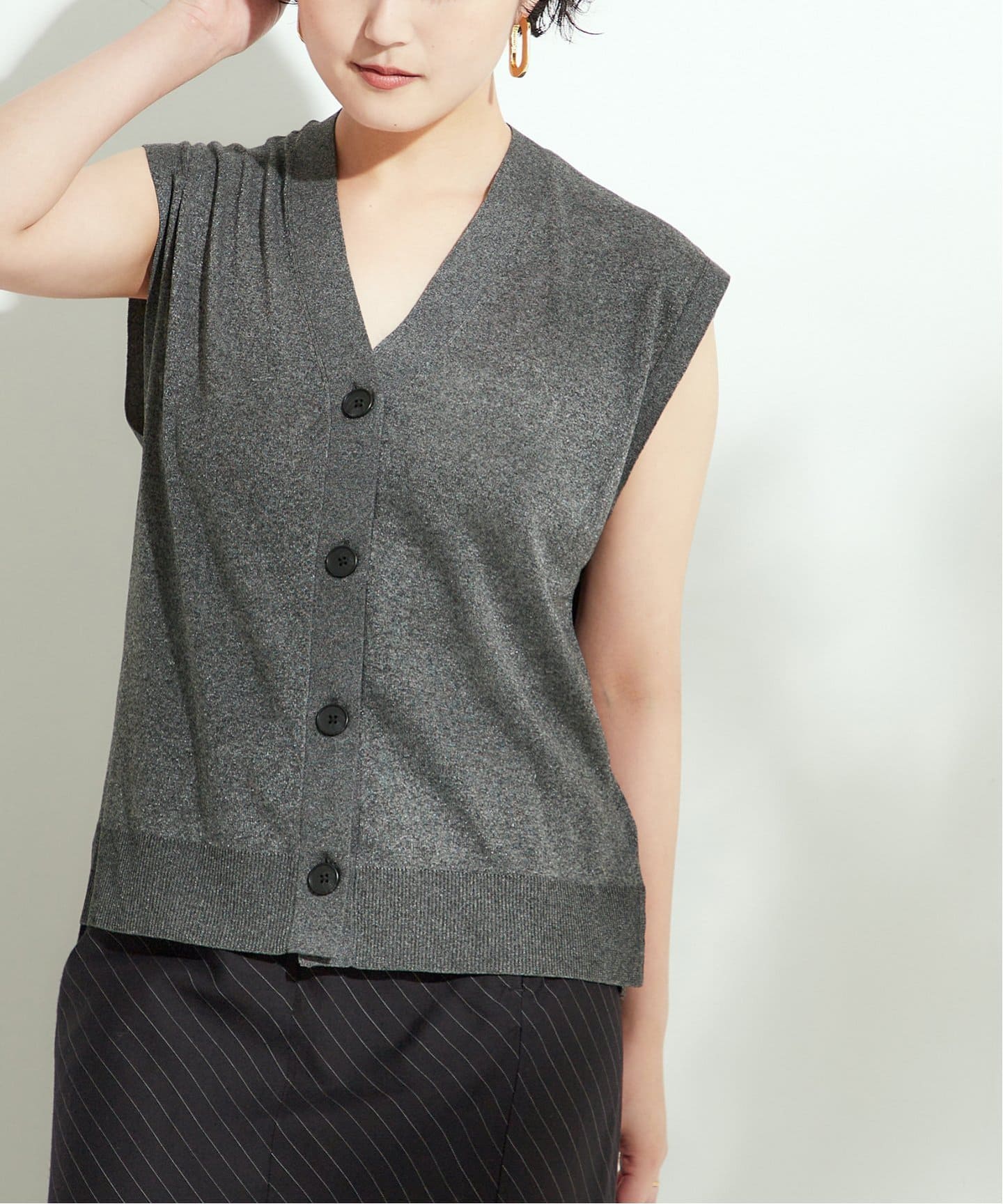 【2024AW】L'ESSAGE GALAXYベスト ニット ジレ 2024AW】L'ESSAGE GALAXYベスト ニット ジレ - メルカリ