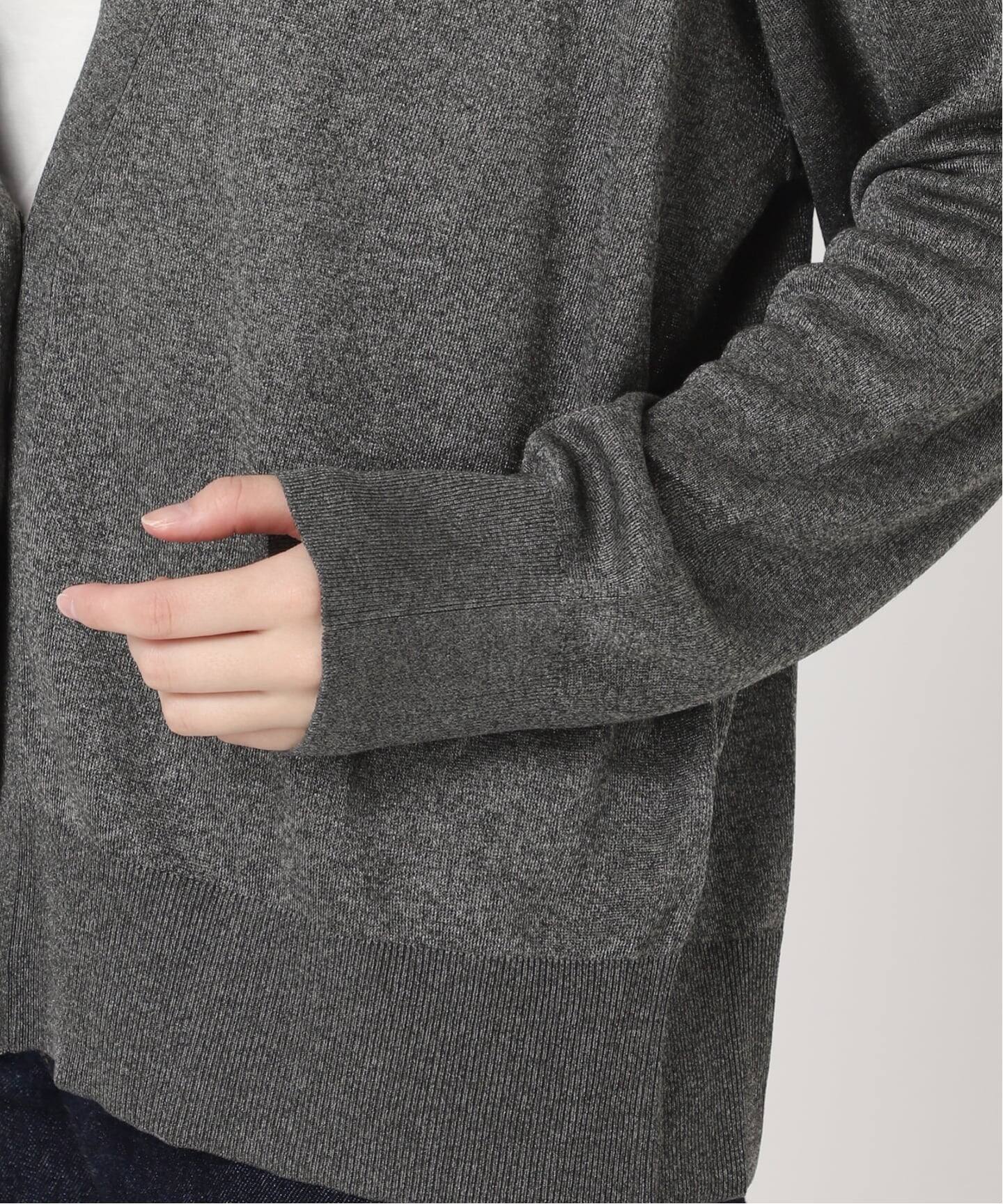 【2024AW】L'ESSAGE GALAXYカーディガン グレー JOURNAL STANDARD - 【2024AW】L'ESSAGE GALAXYカーディガン グレーの