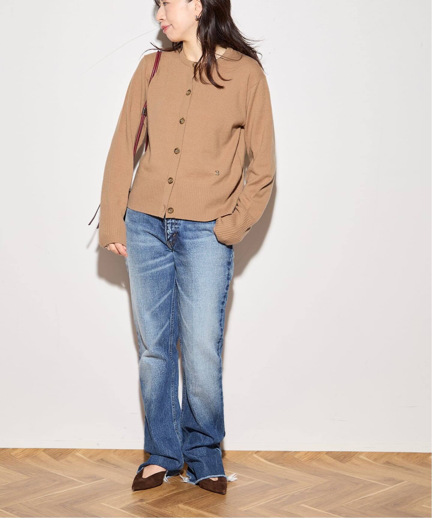 originクルーネックカーディガン（カーディガン）｜JOURNAL STANDARD L