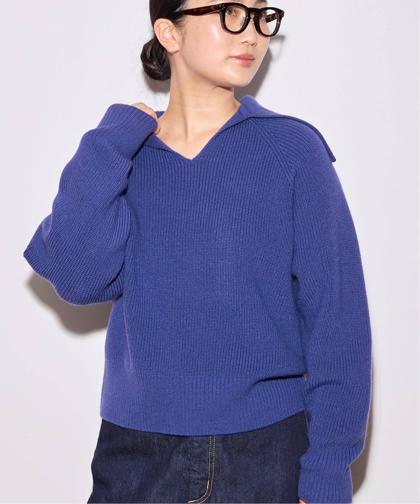 バルーンセーラーカラーニット（ニット／セーター）｜JOURNAL STANDARD